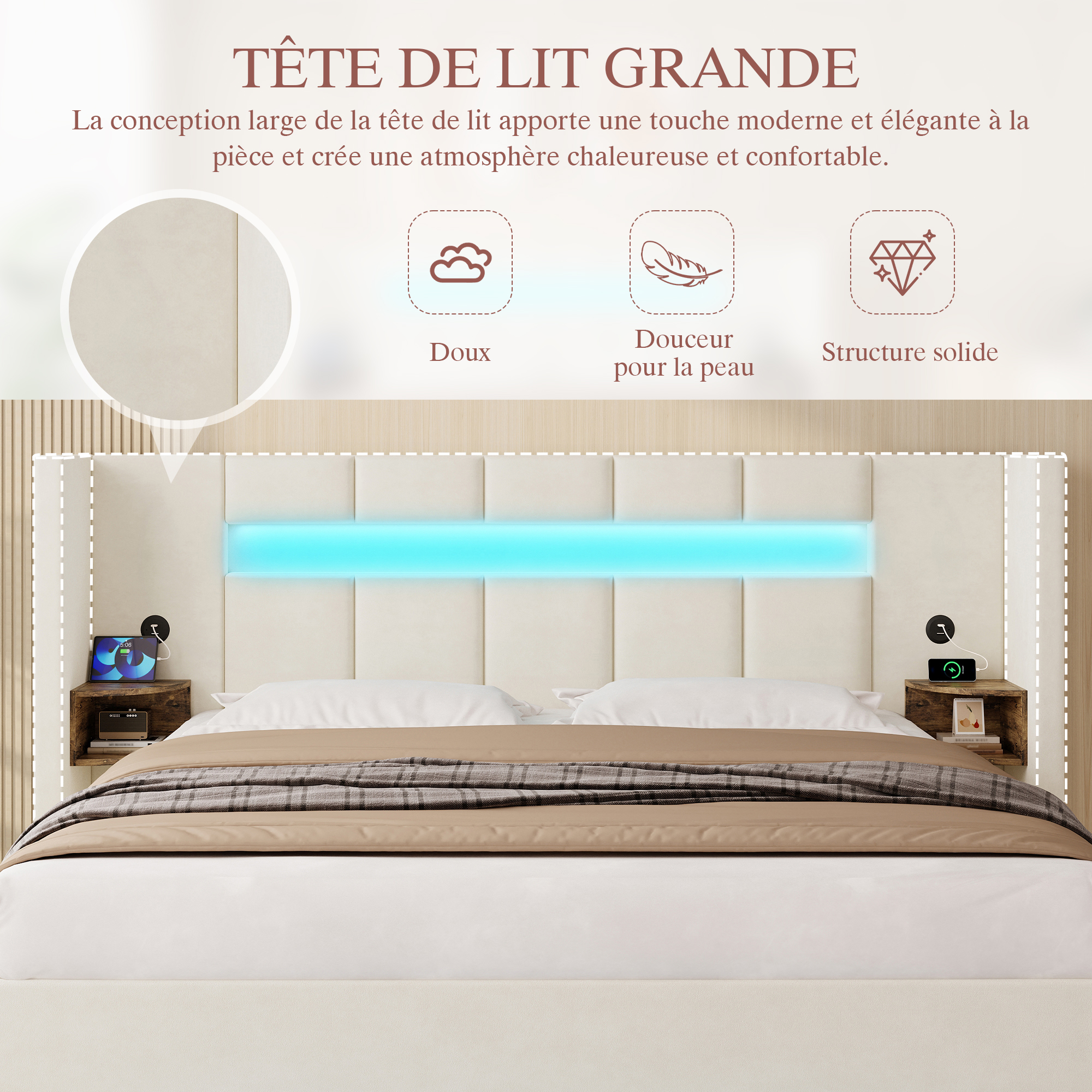 Présentation du tête de lit