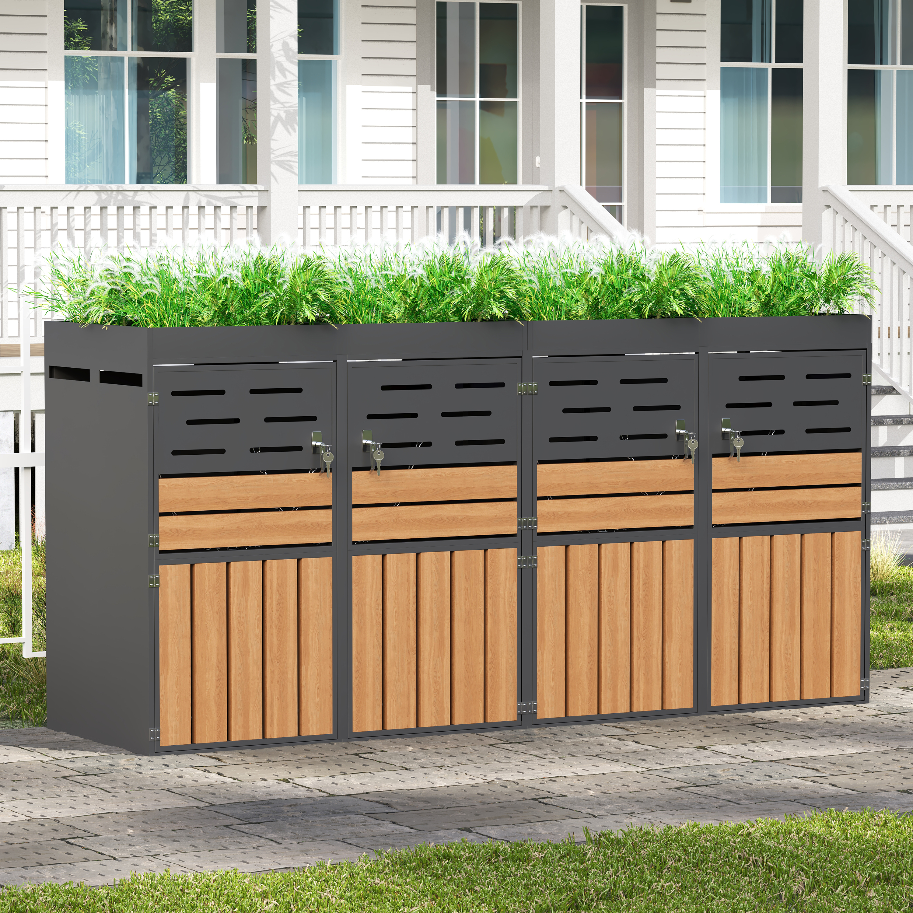 Présentation du coffre de jardin