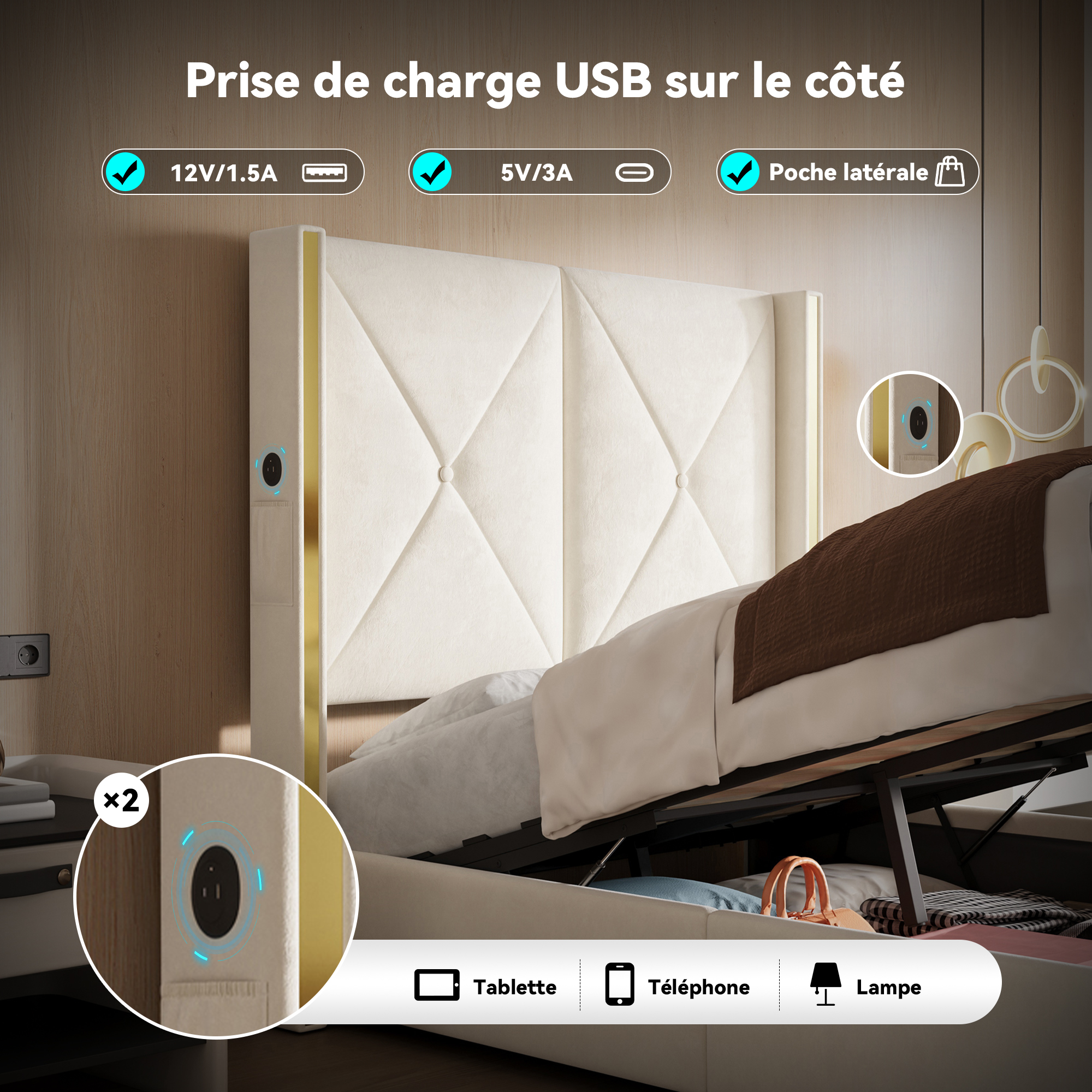 Présentation du tête de lit