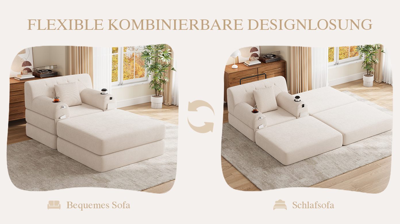 Présentation du fauteuil convertible