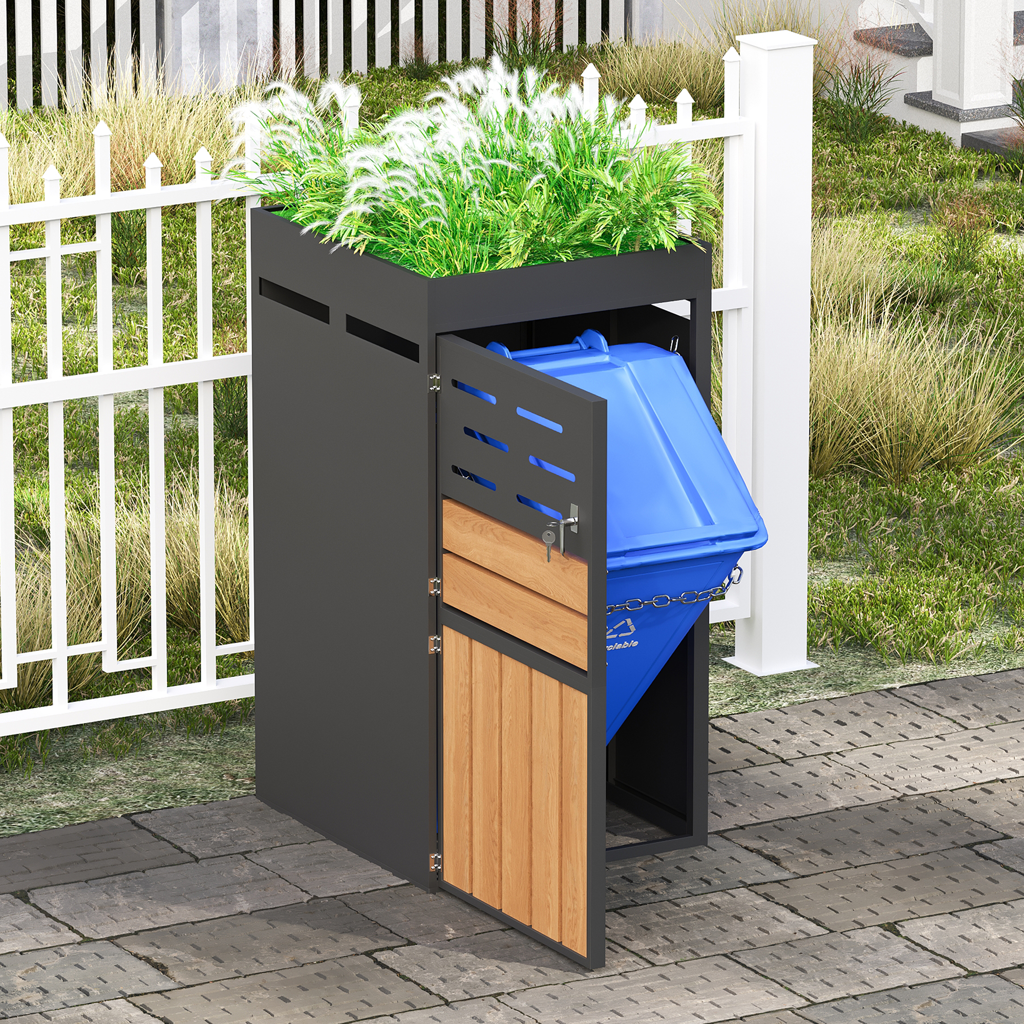 Présentation du coffre de jardin
