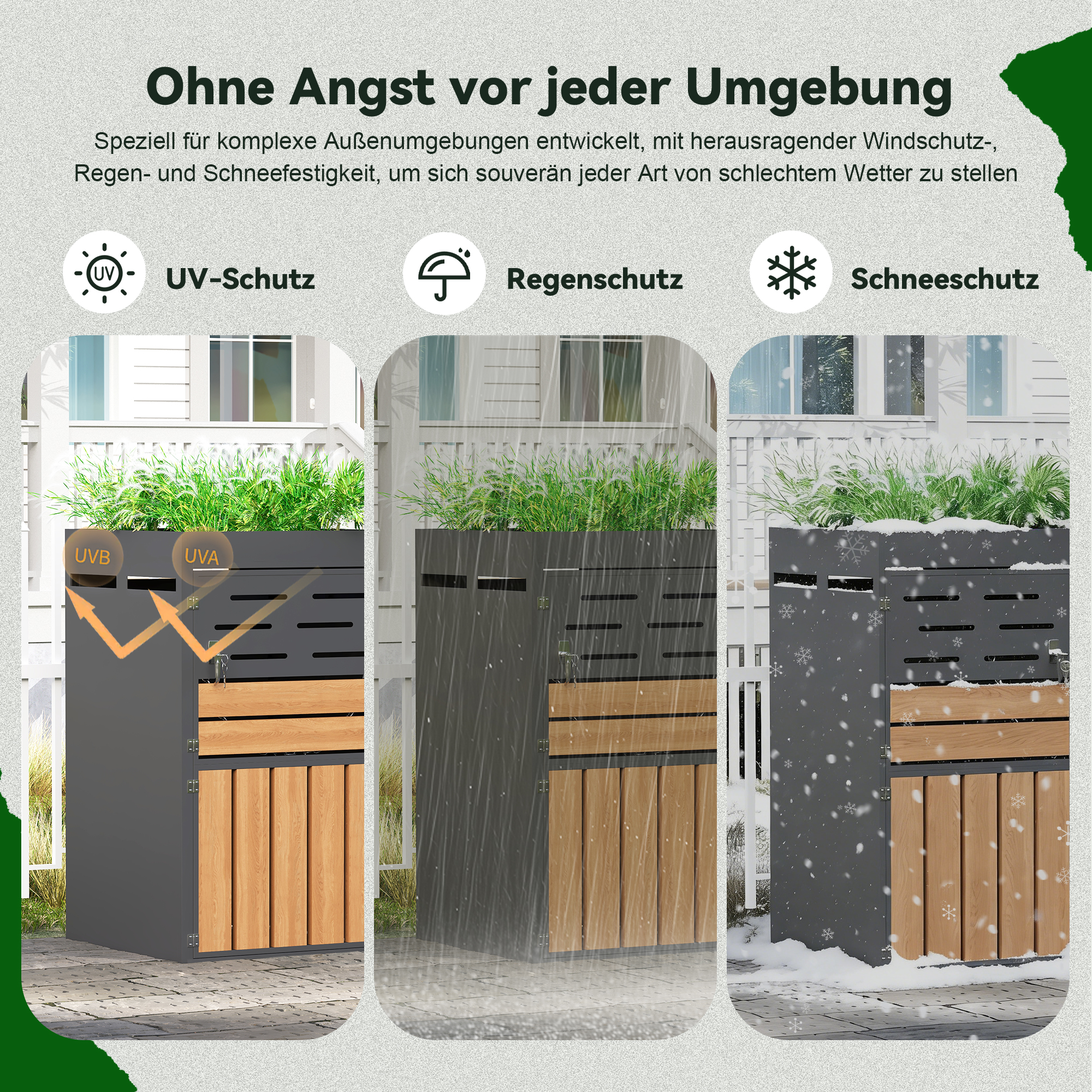 Présentation du coffre de jardin