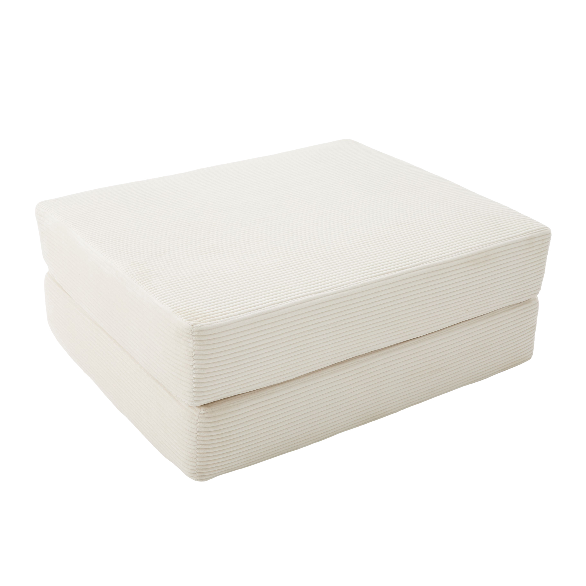 Pouf repose-pieds convertible en canapé-lit simple - image 17