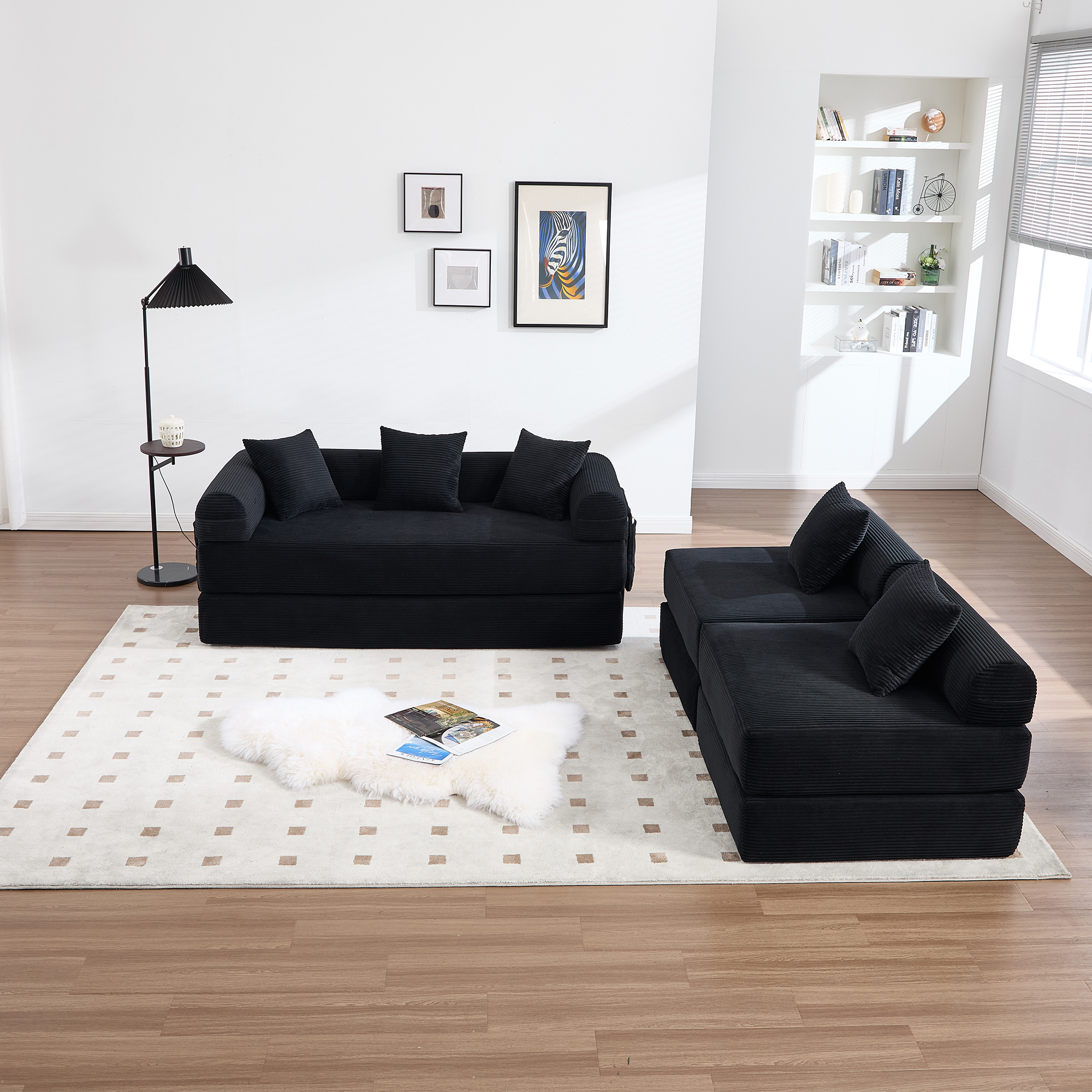Canapé modulaire polyvalent avec poche latérale in - image 13