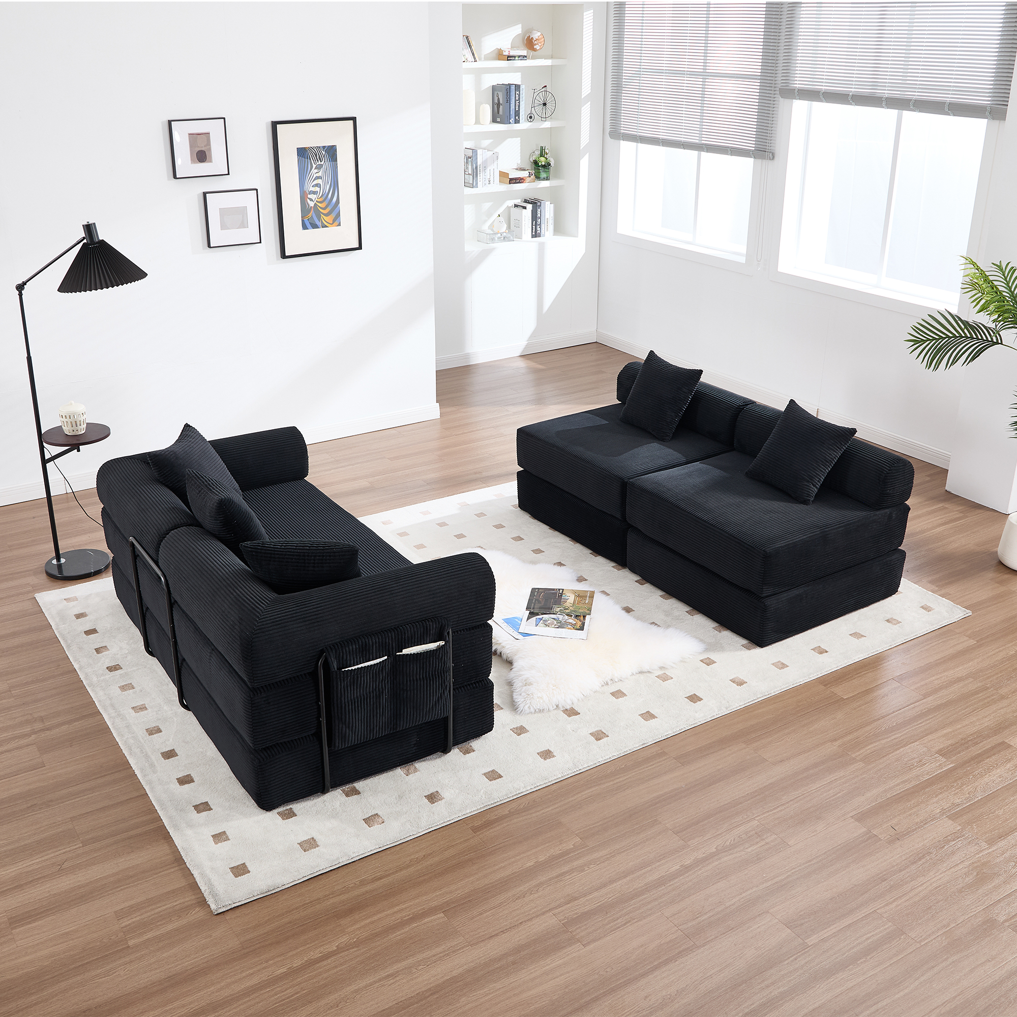 Canapé modulaire polyvalent avec poche latérale in - image 15