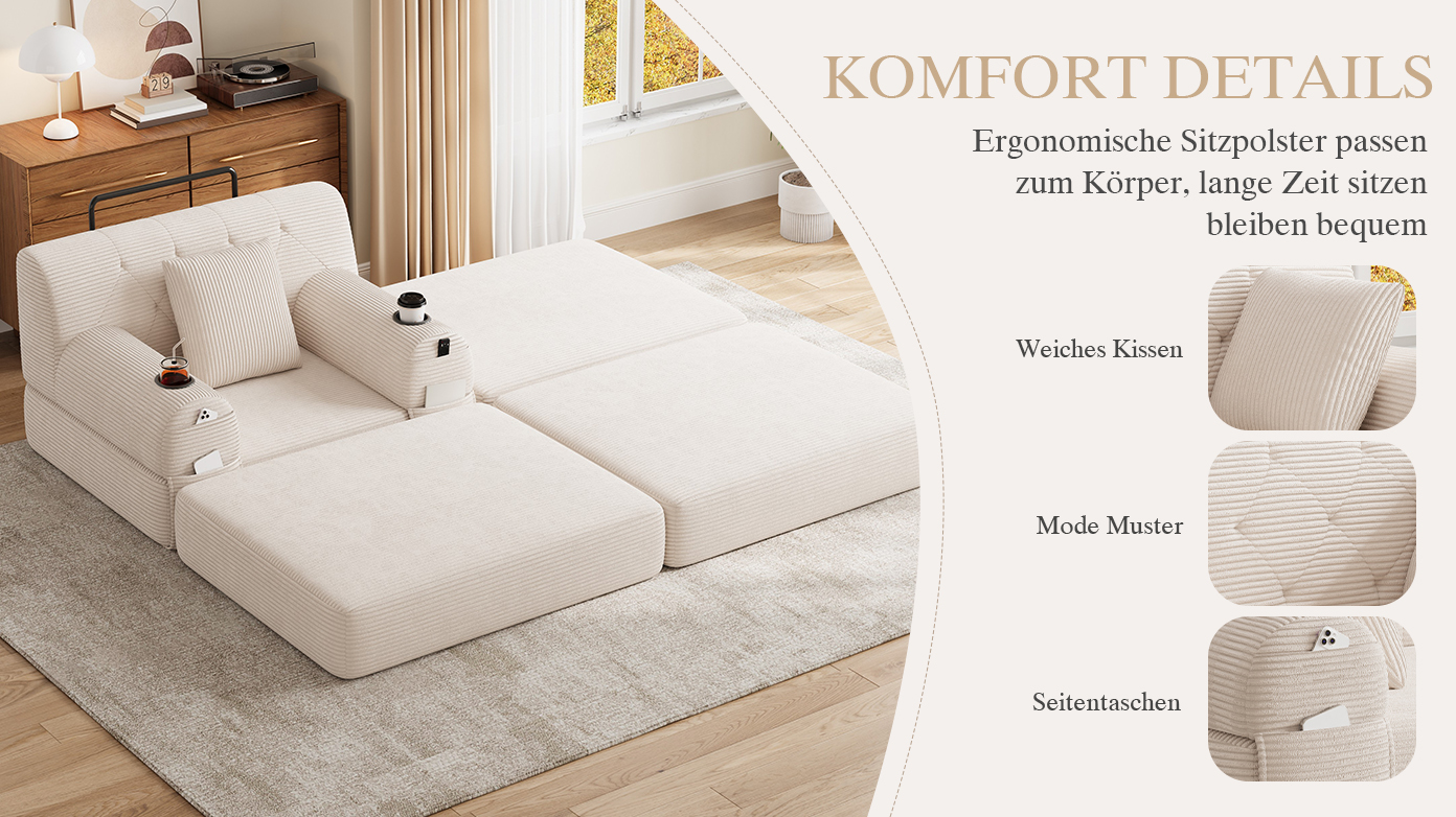 Présentation du fauteuil convertible