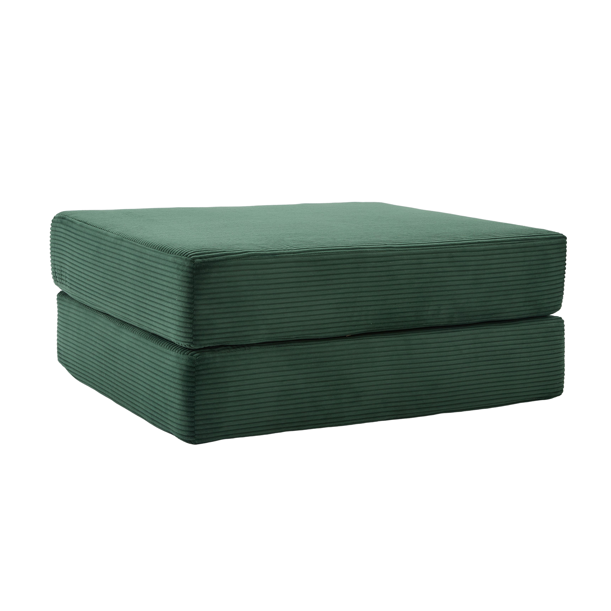 Pouf repose-pieds convertible en canapé-lit simple - image 12