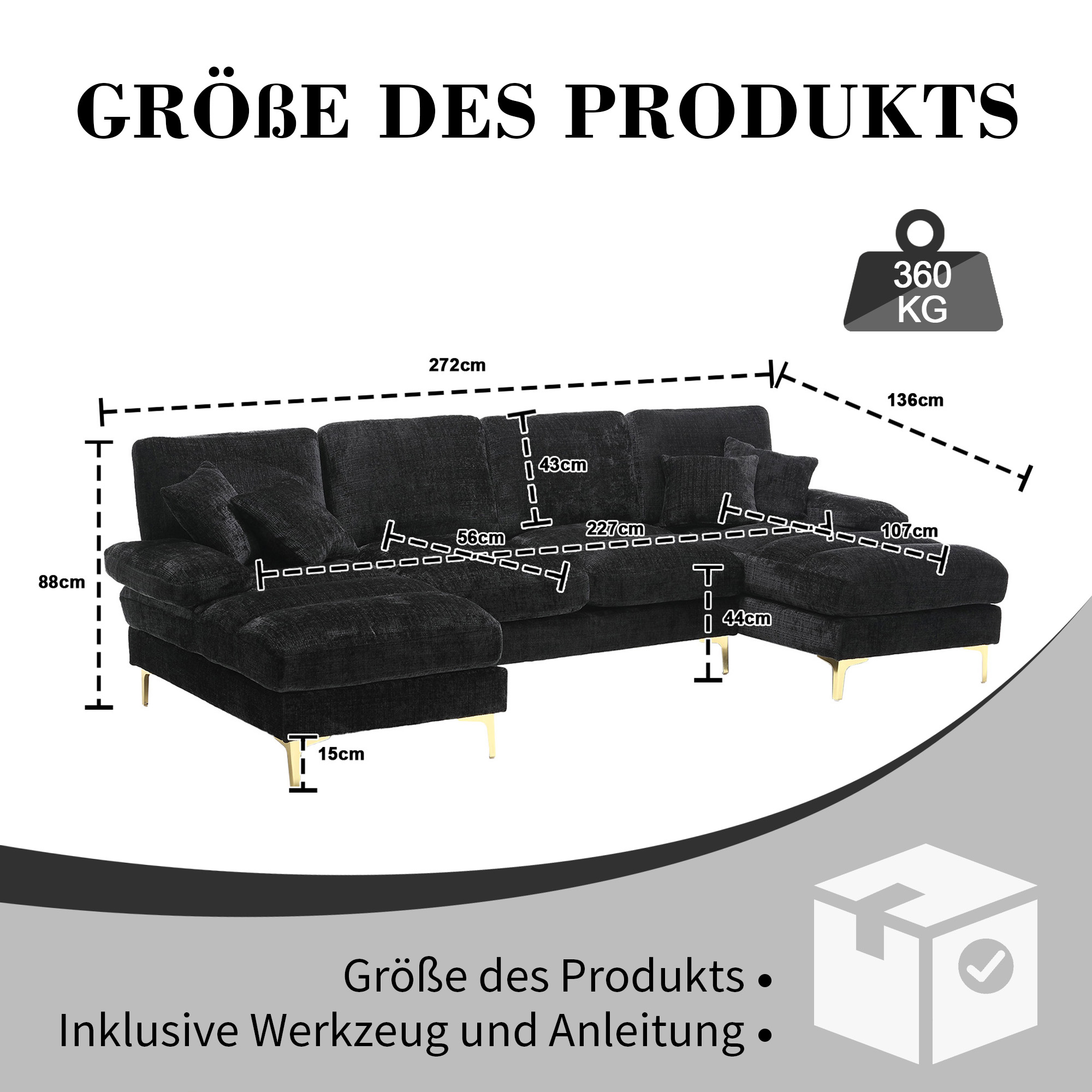 Pieds dorés