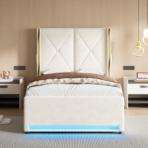 Tête de lit matelassée