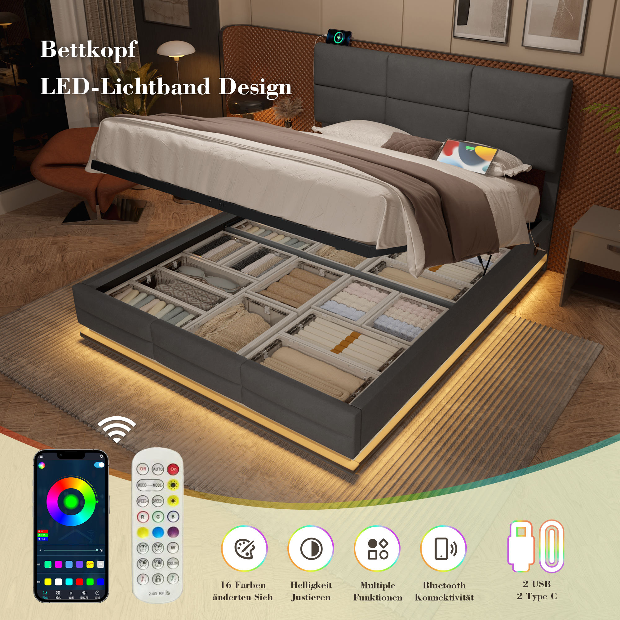 Éclairage LED dimmable