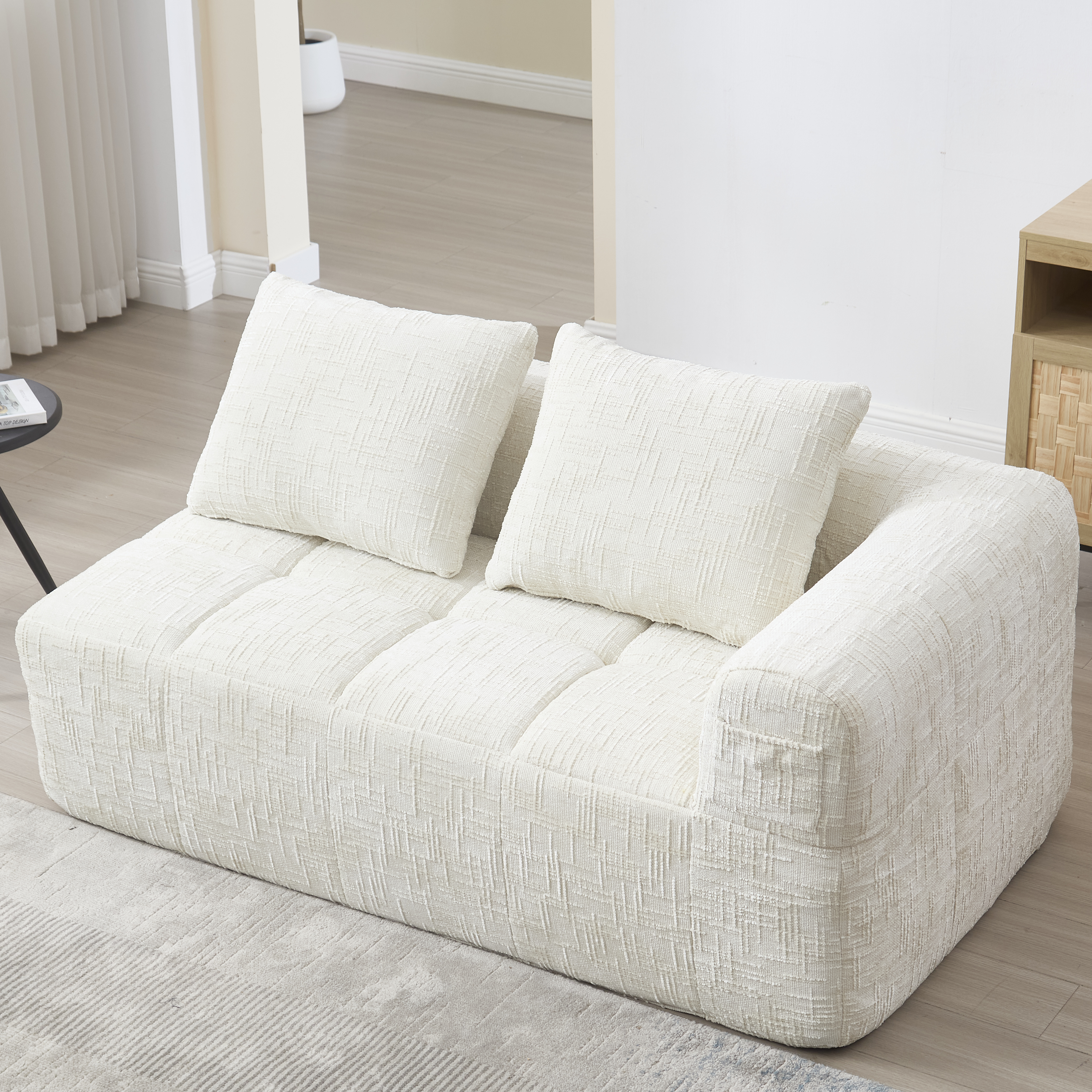 Bequemes Sofa für 2 Personen, kein Zusammenbau erf