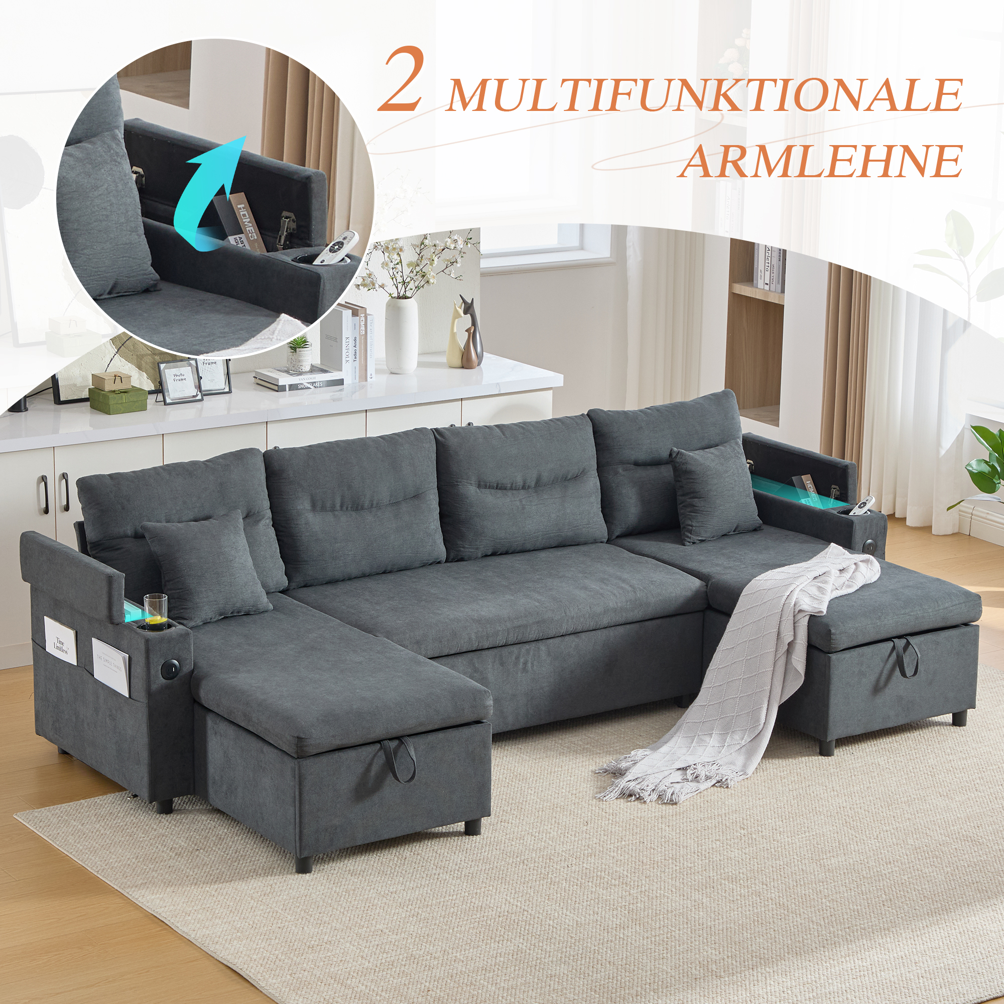 Dossier courbé canapé ergonomique