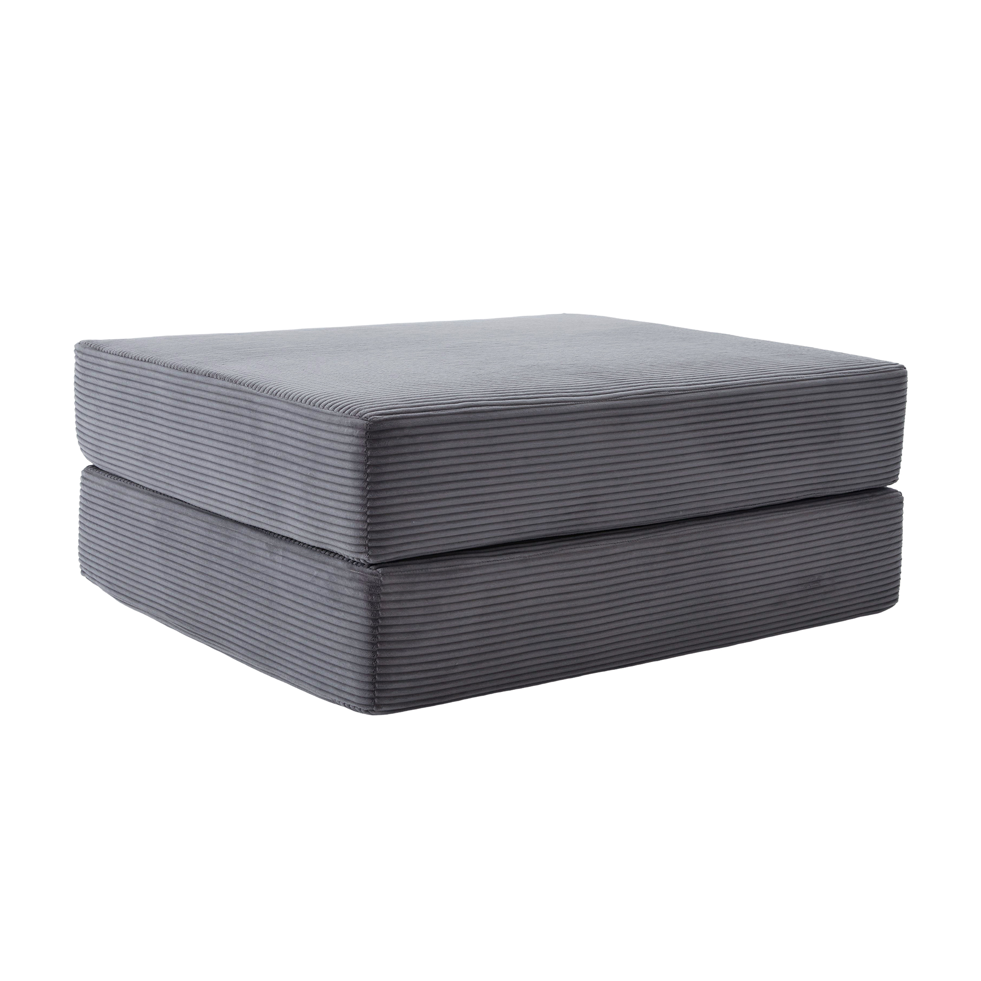 Pouf repose-pieds convertible en canapé-lit simple - image 12