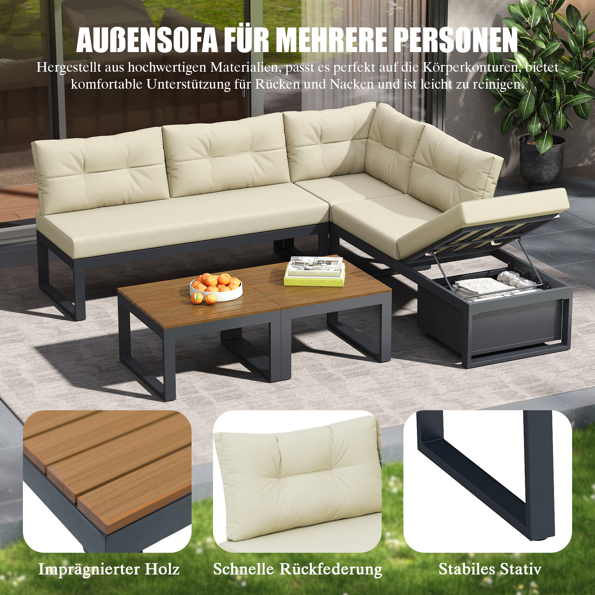 Cadre fer léger revêtement poudré anti‑humidité‑pluie‑rouille