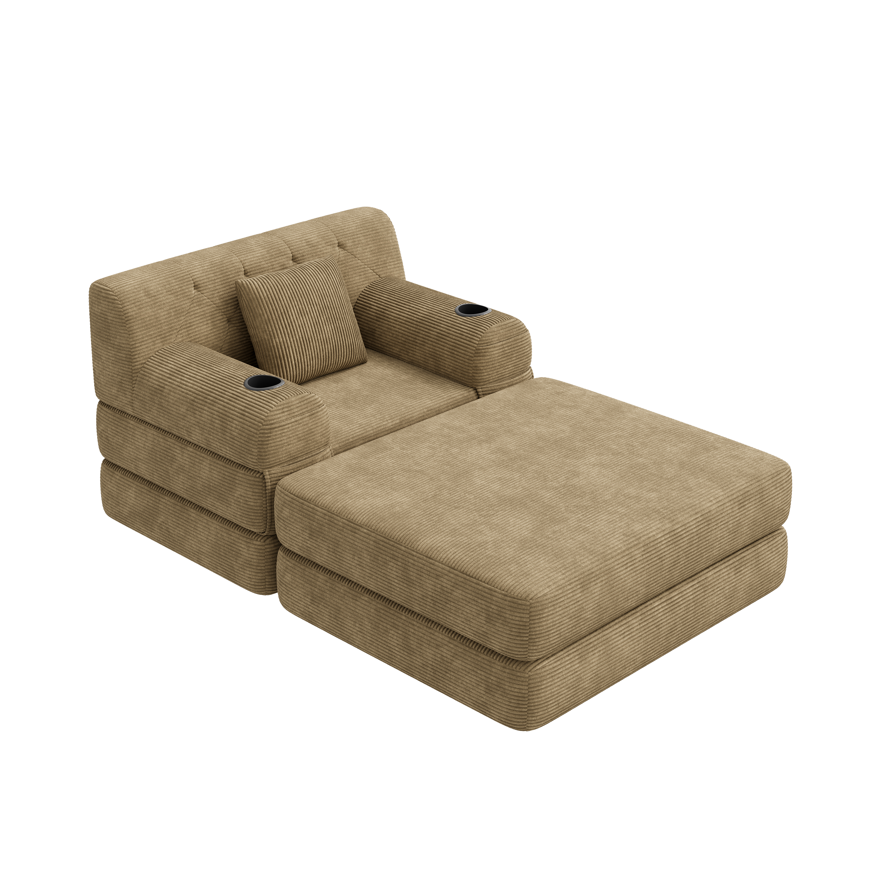 Présentation du fauteuil convertible