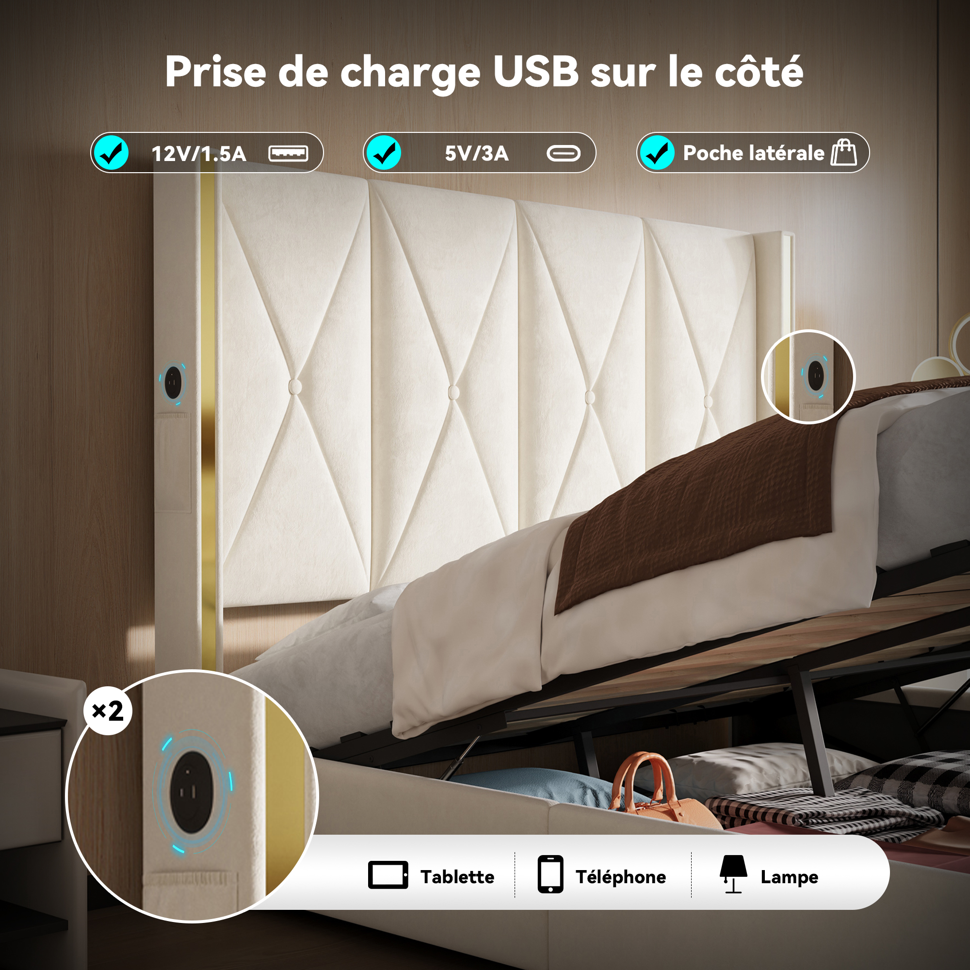 Présentation du tête de lit