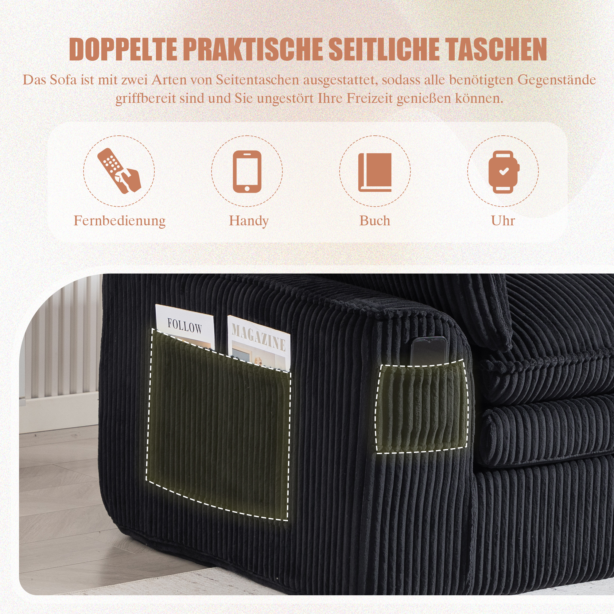Présentation du canapé