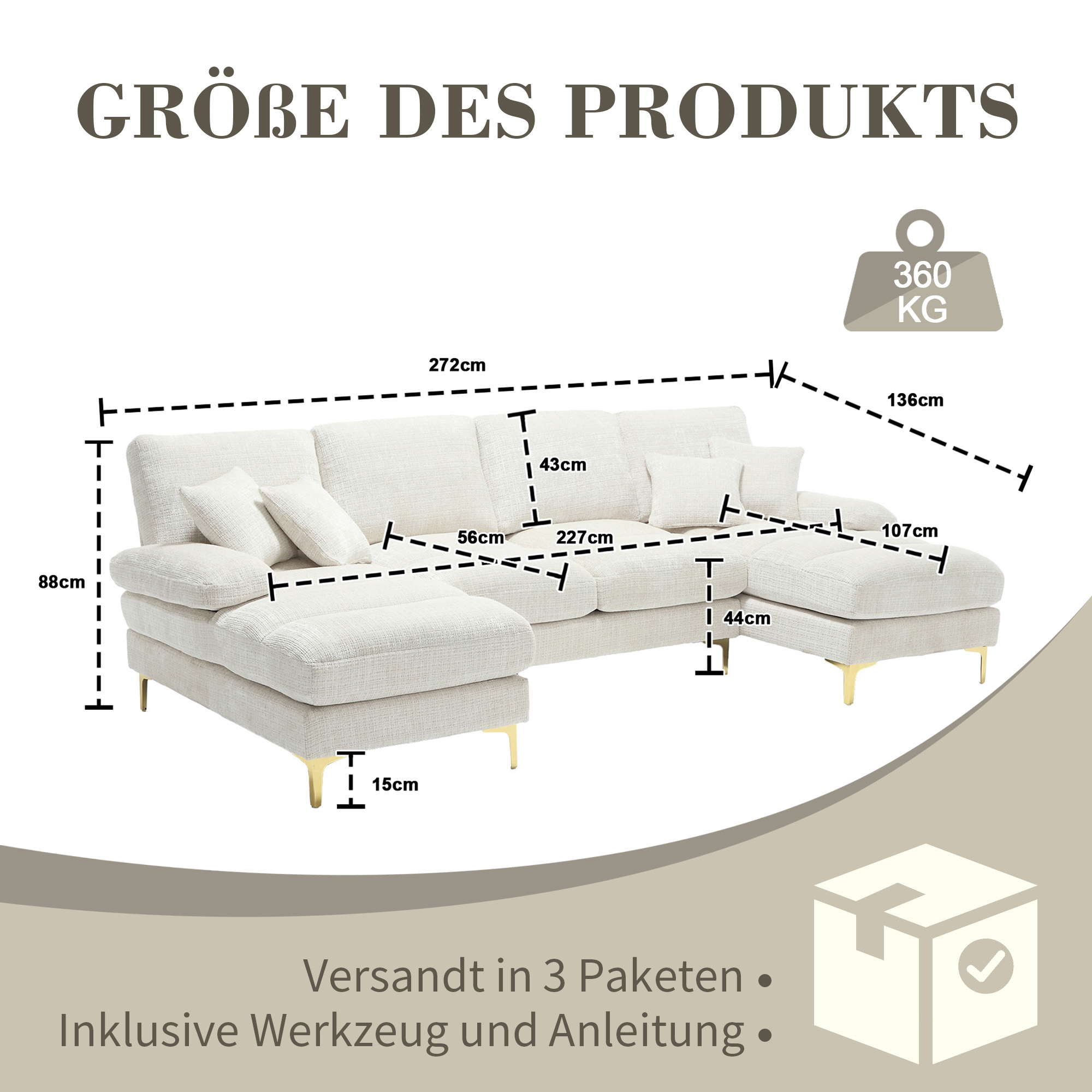 Pieds dorés