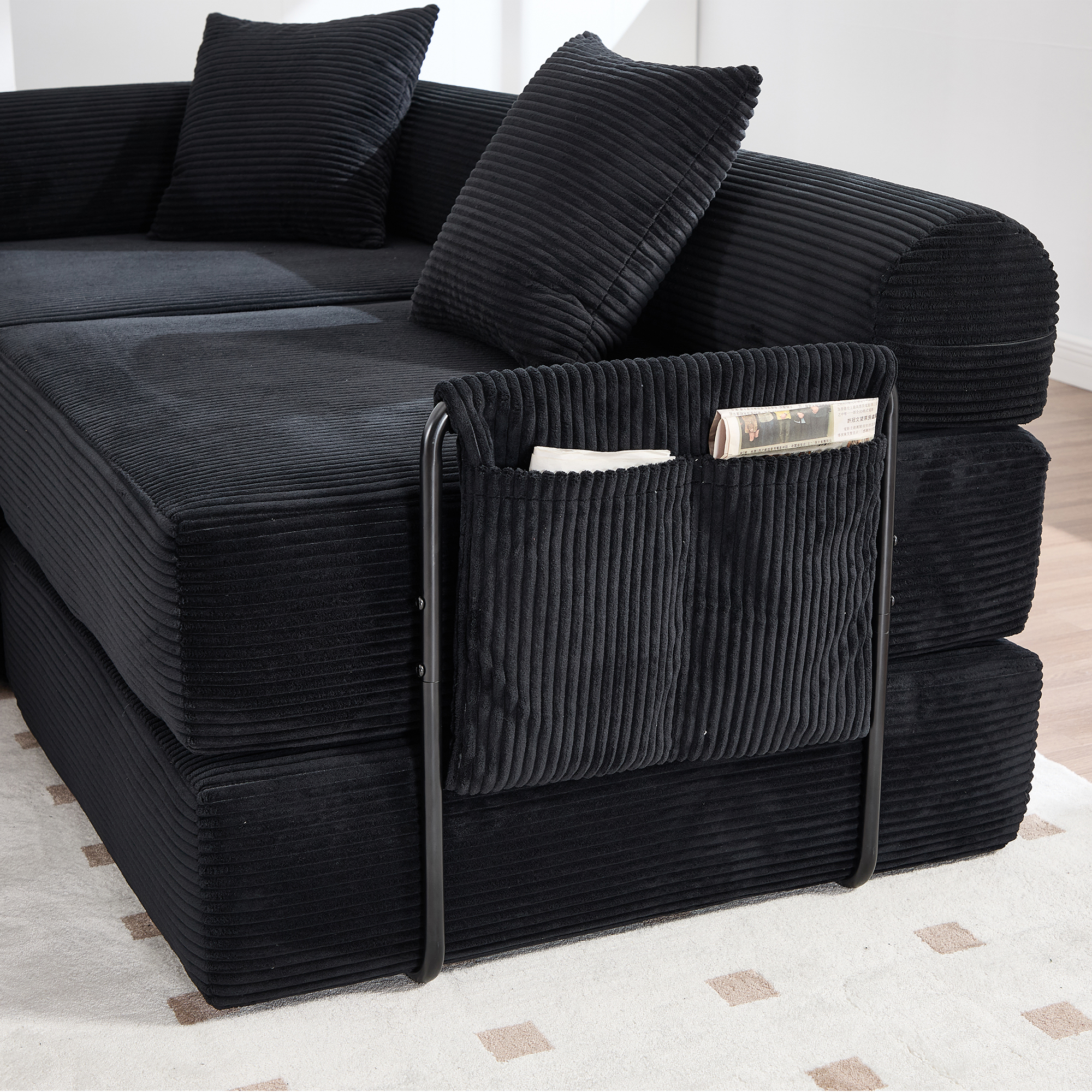 Canapé modulaire polyvalent avec poche latérale in - image 16