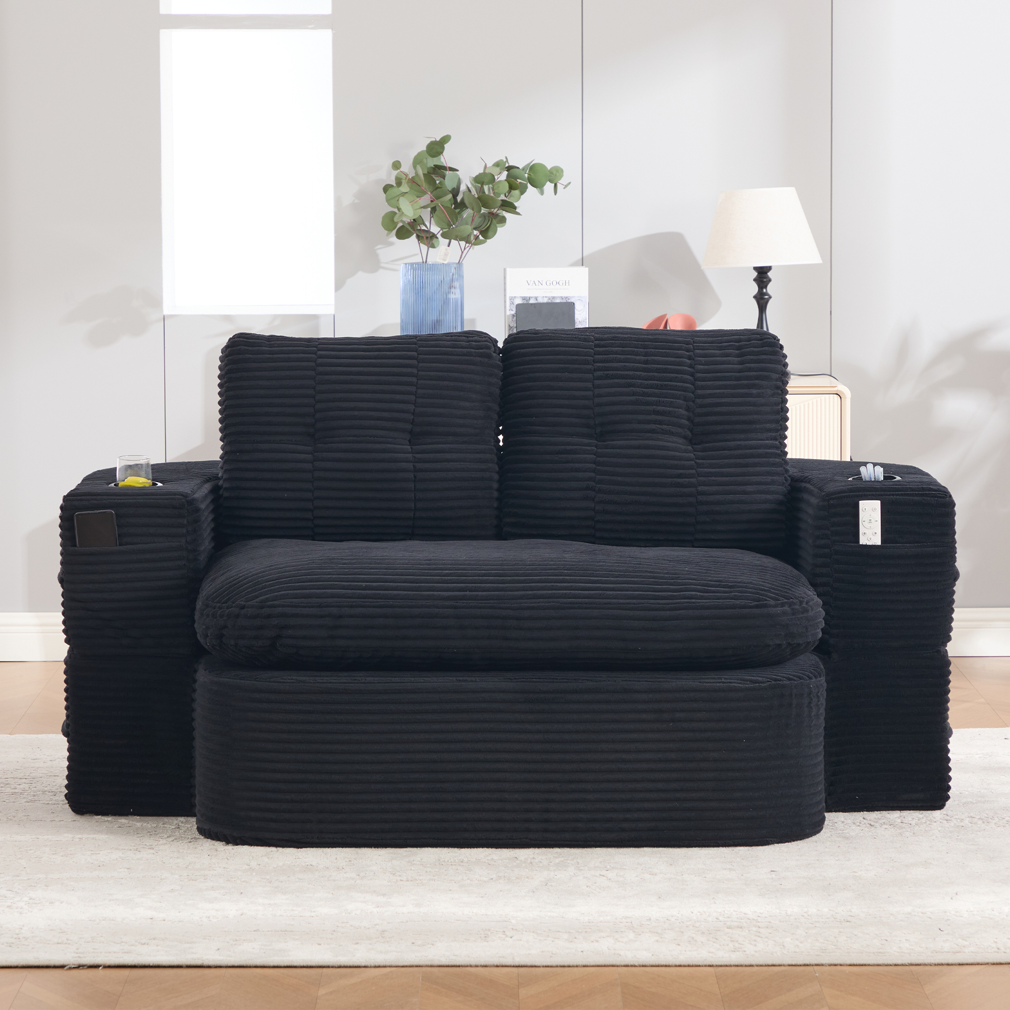 Détail du fauteuil convertible
