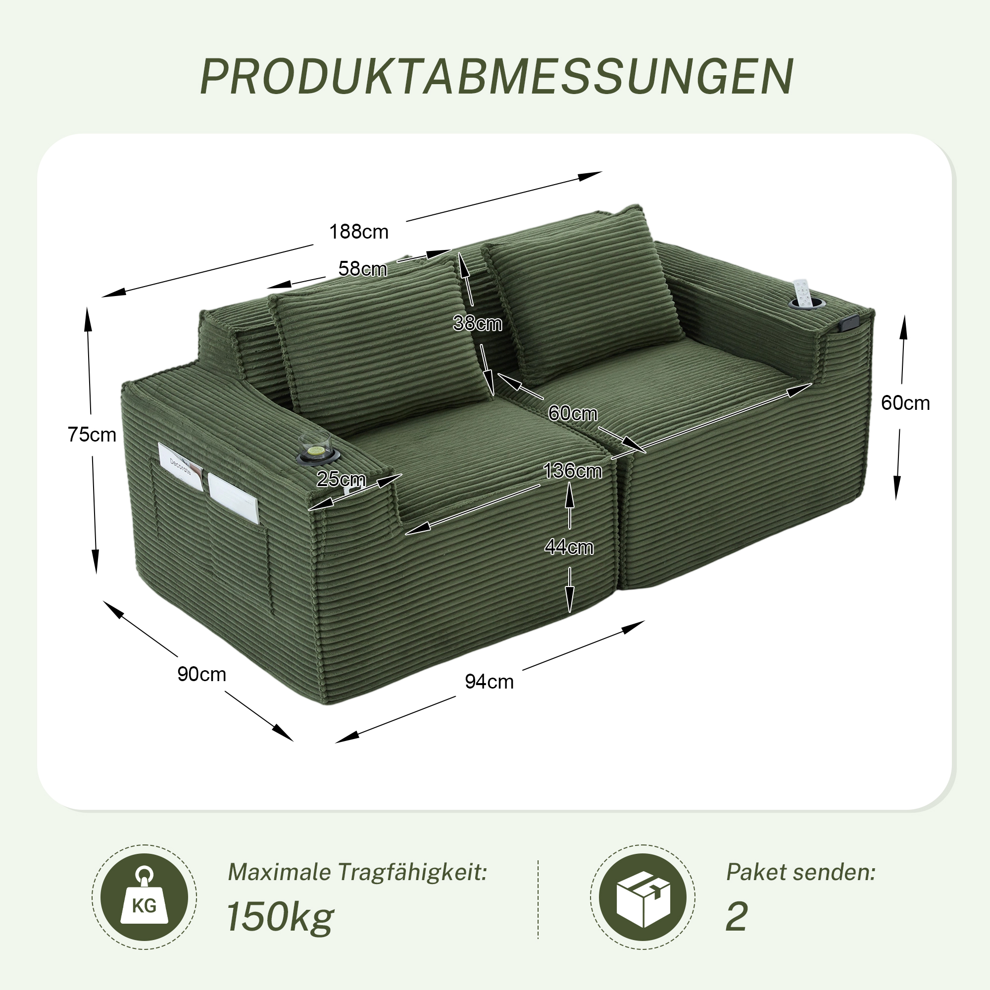 Assise mousse et ressorts