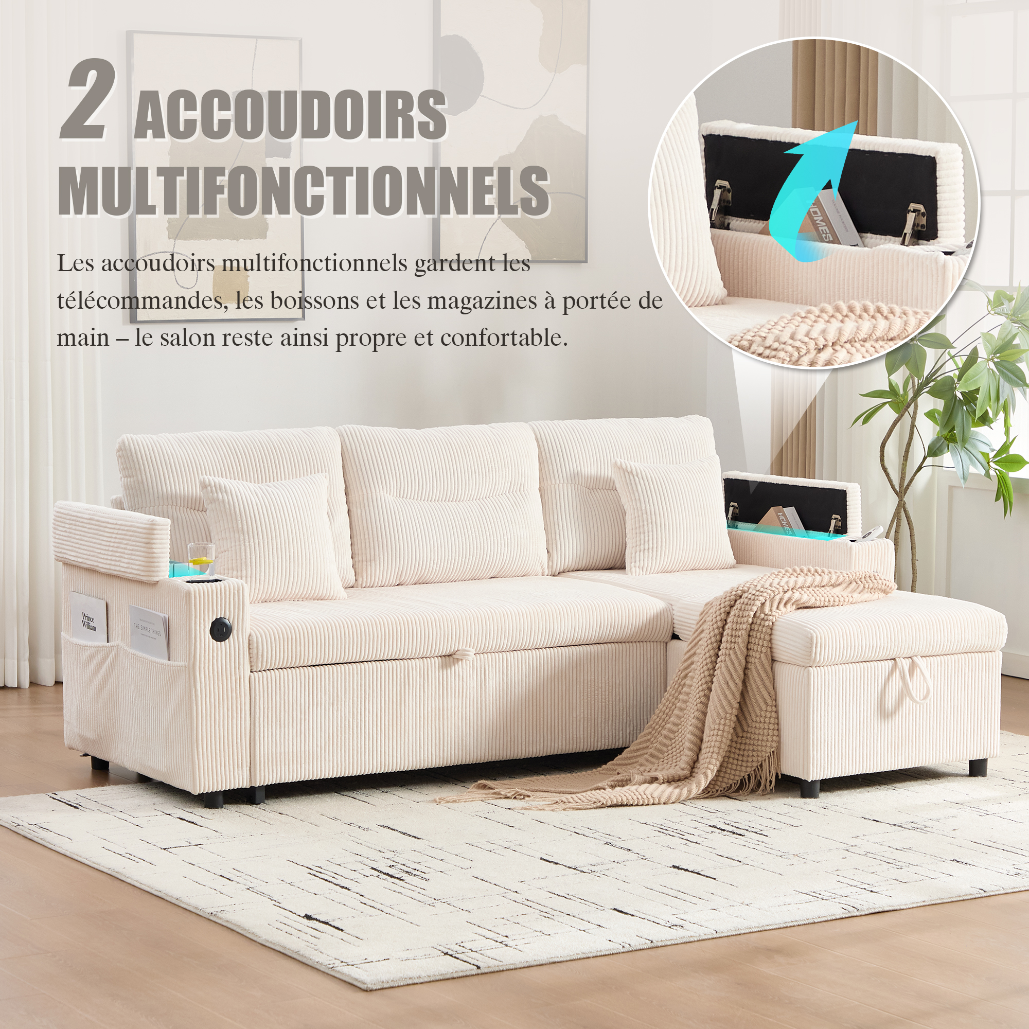 Présentation du canapé
