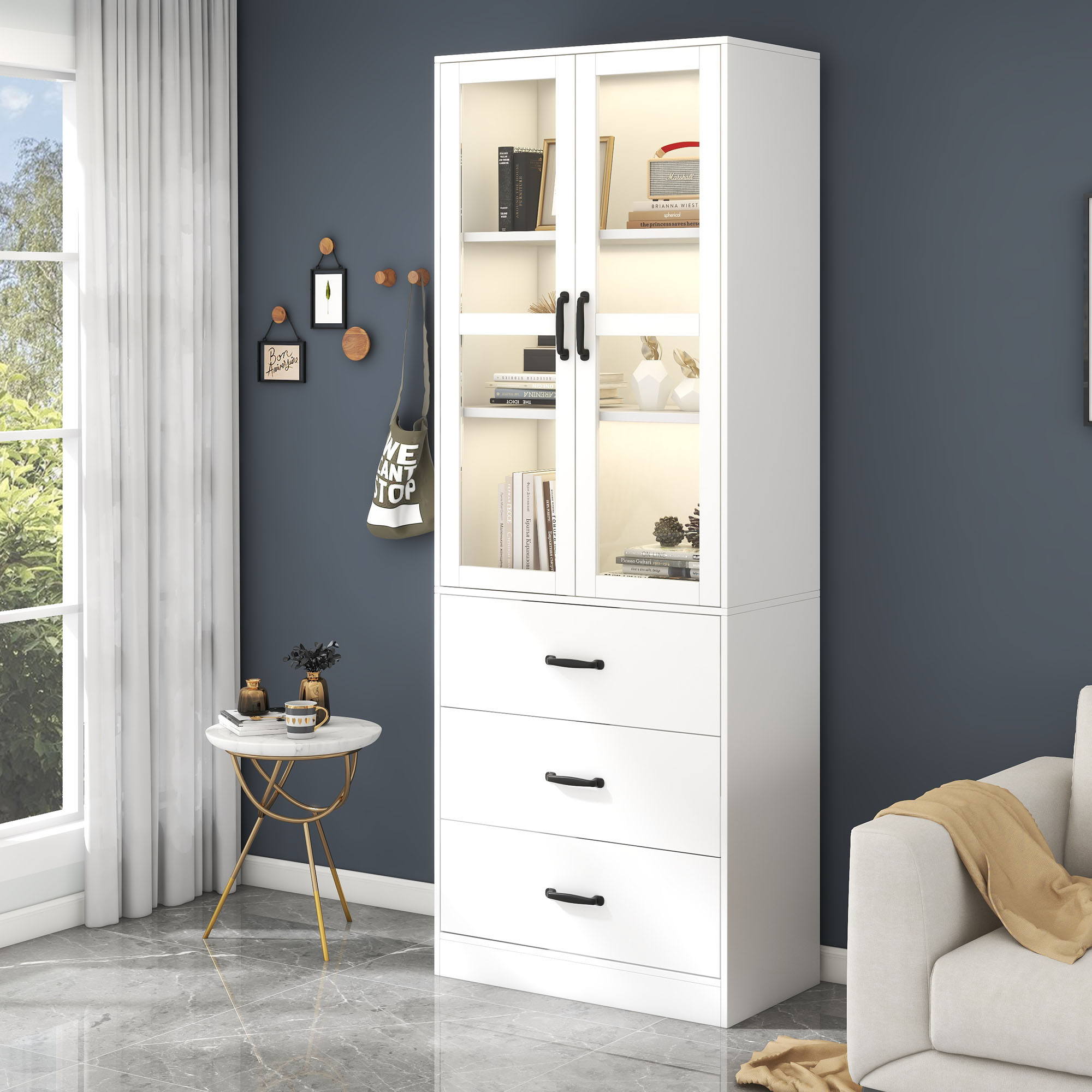 Présentation du vitrine