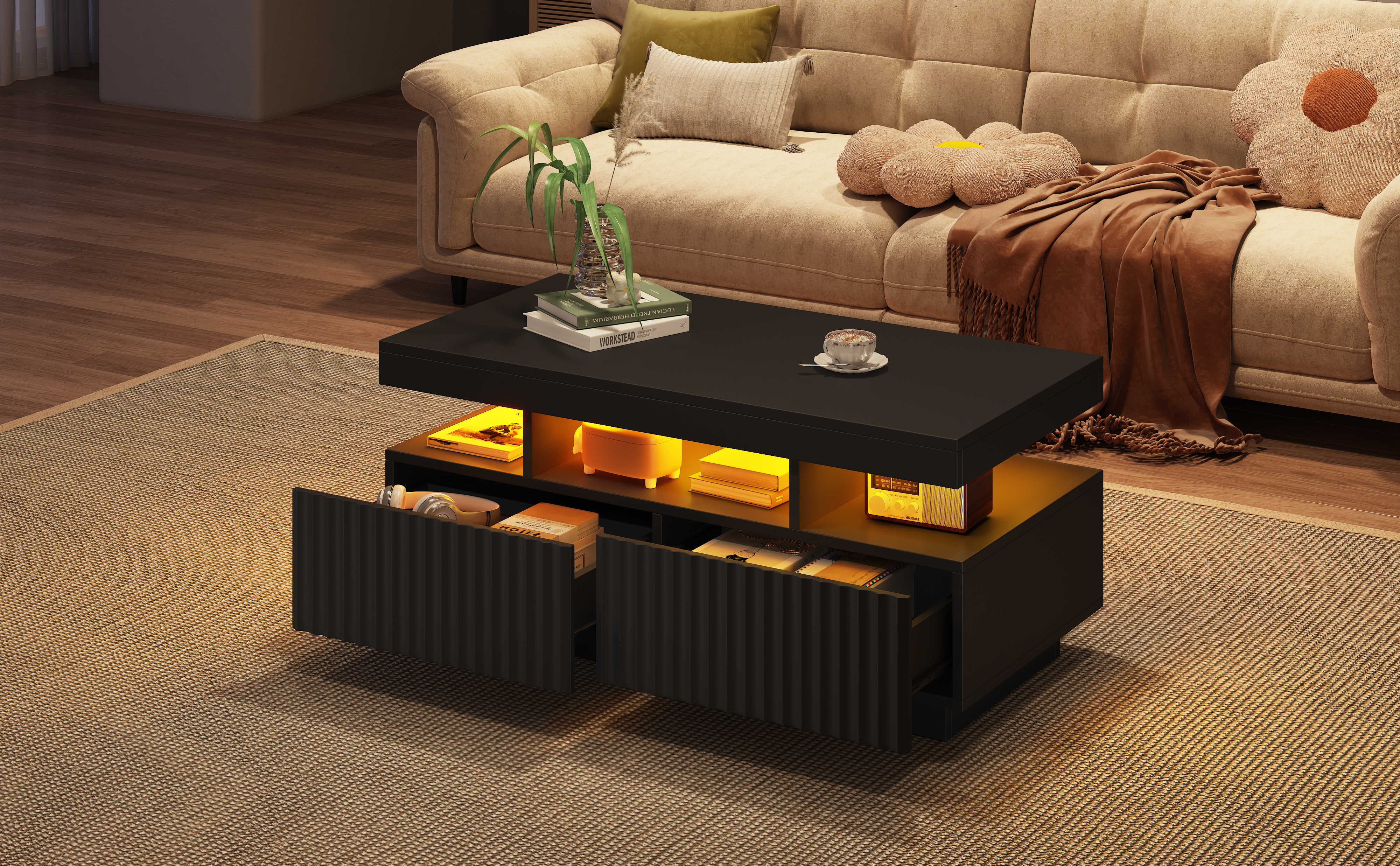 Détail du table basse
