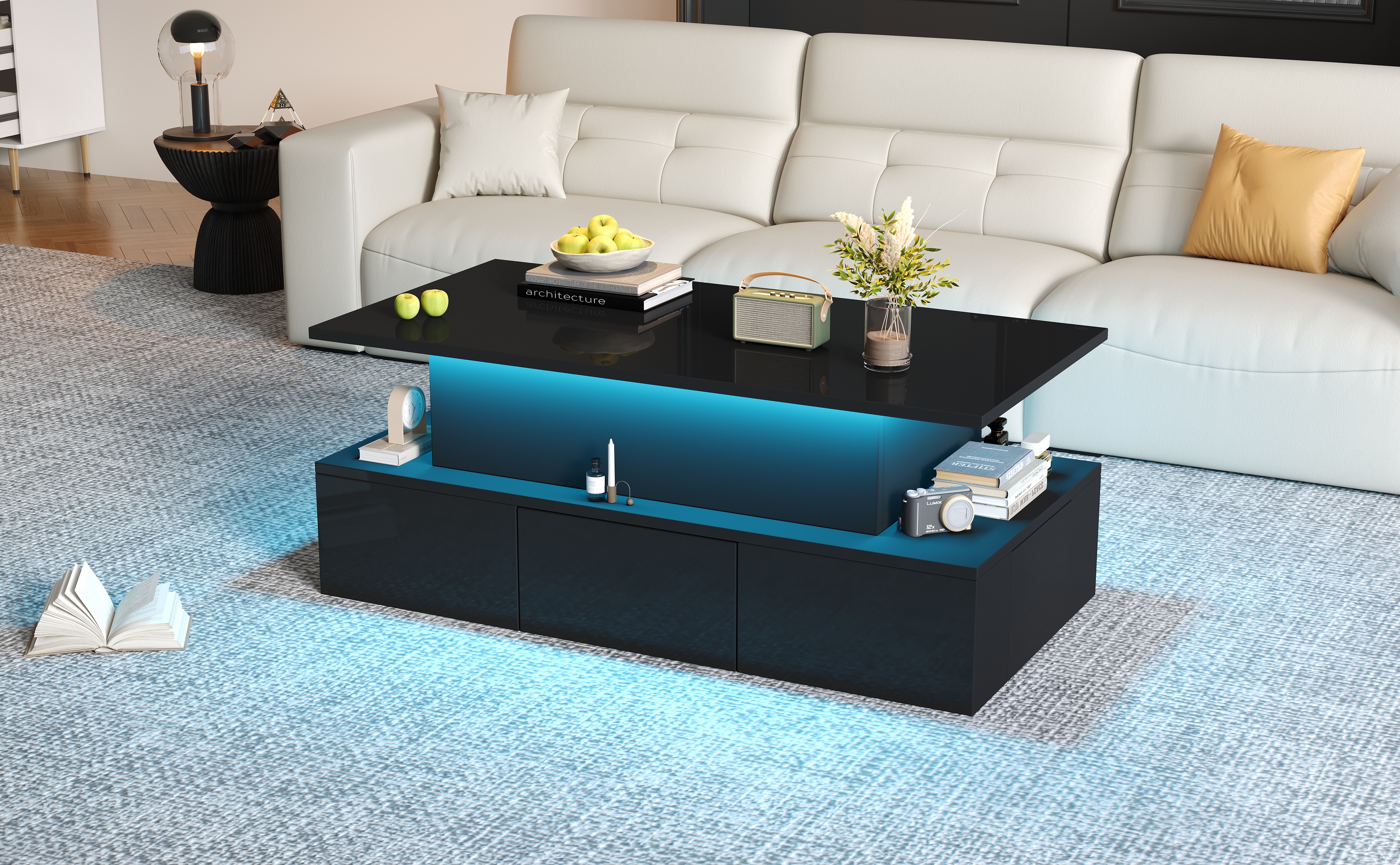 Détail du table basse