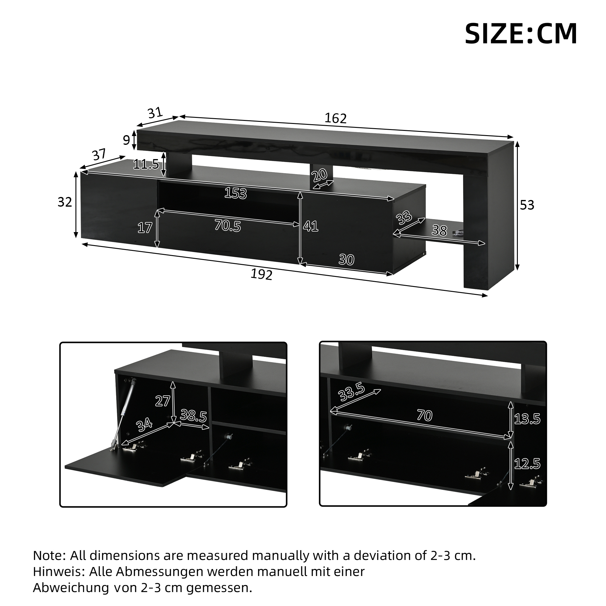 Meuble TV vue 3