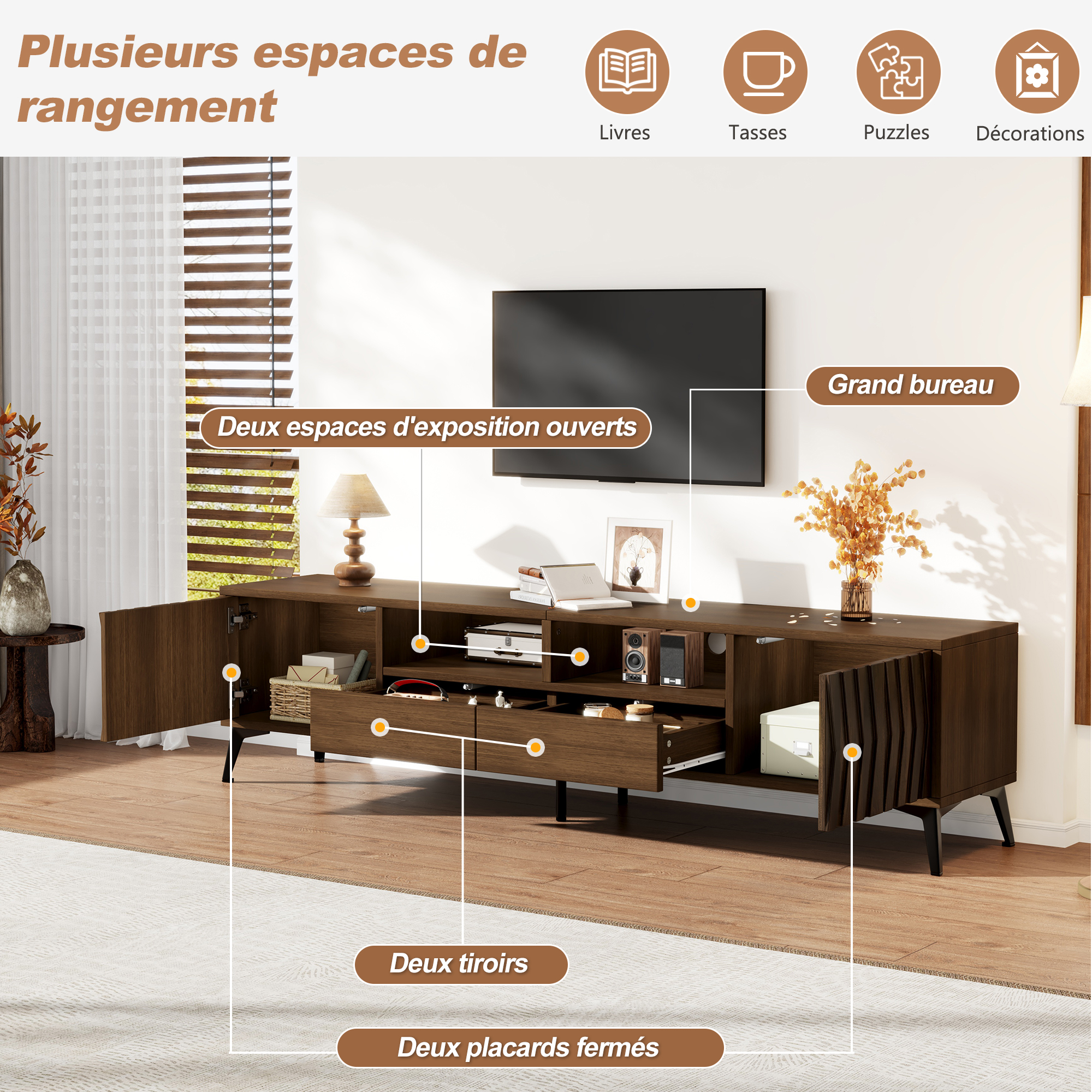 Meuble TV vue 9