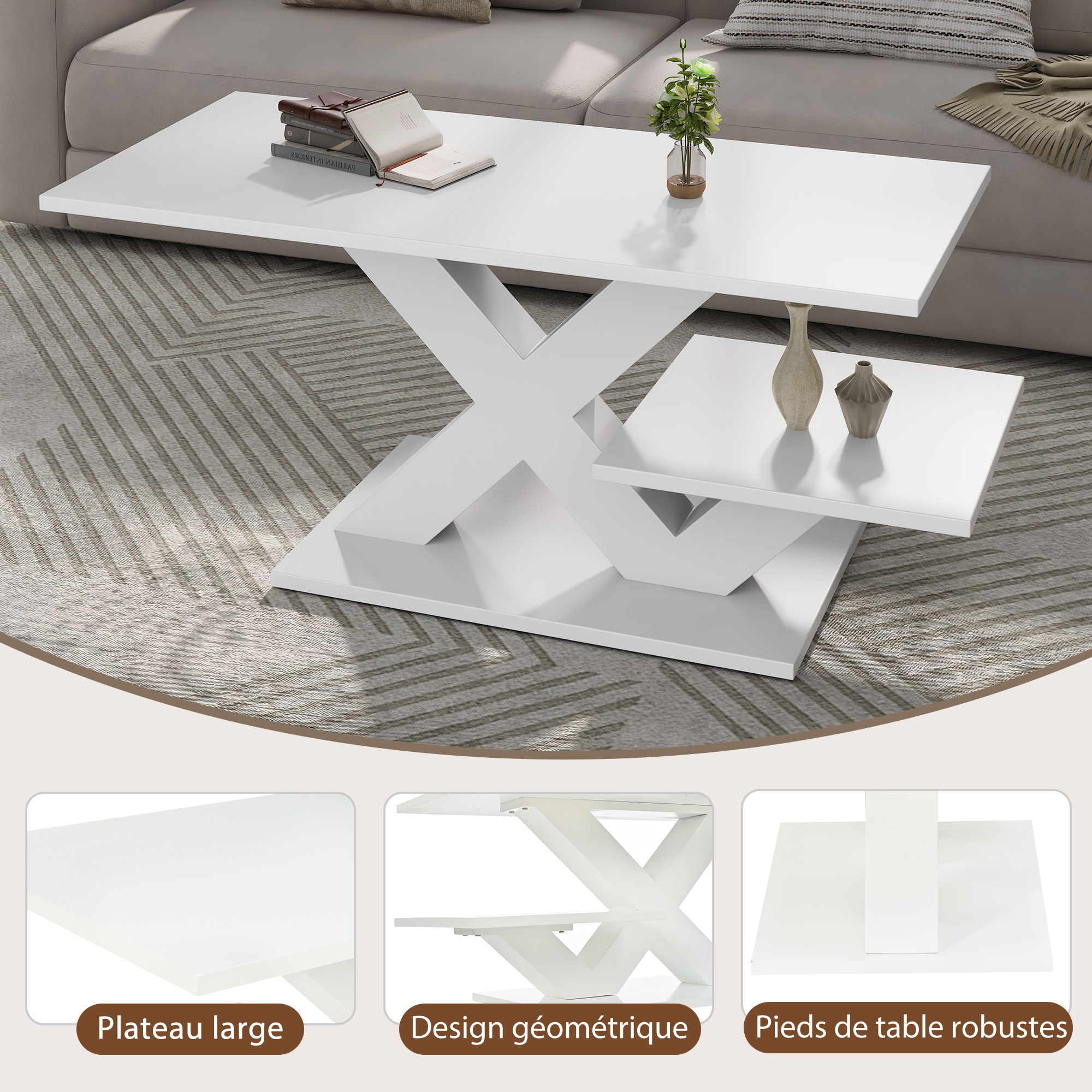 Présentation du table basse