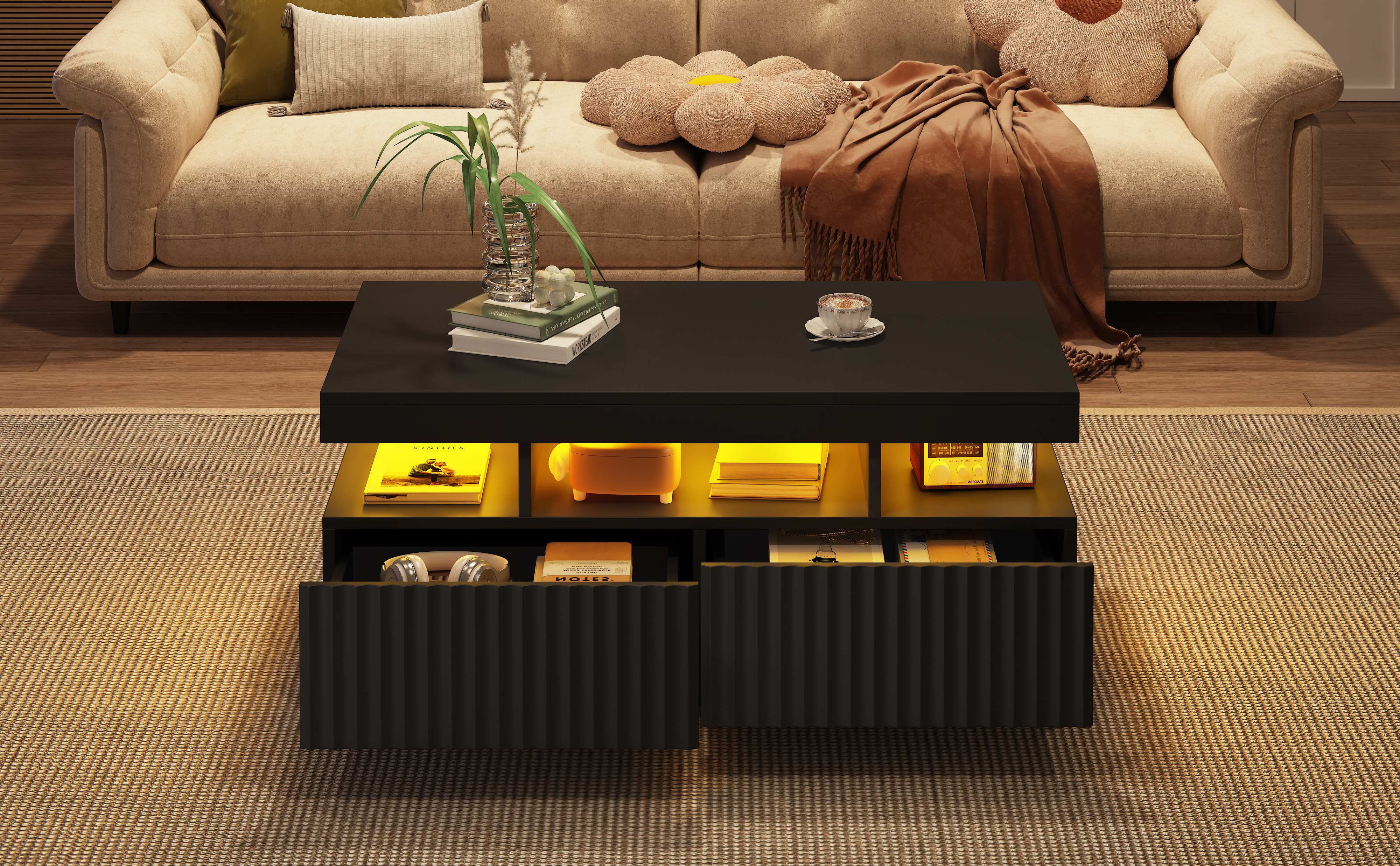 Détail du table basse