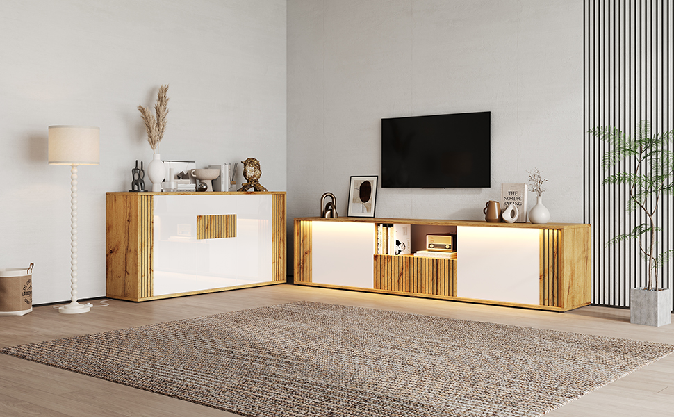 Ein Zwei Türen und eine Schublade TV-Schrank (180×