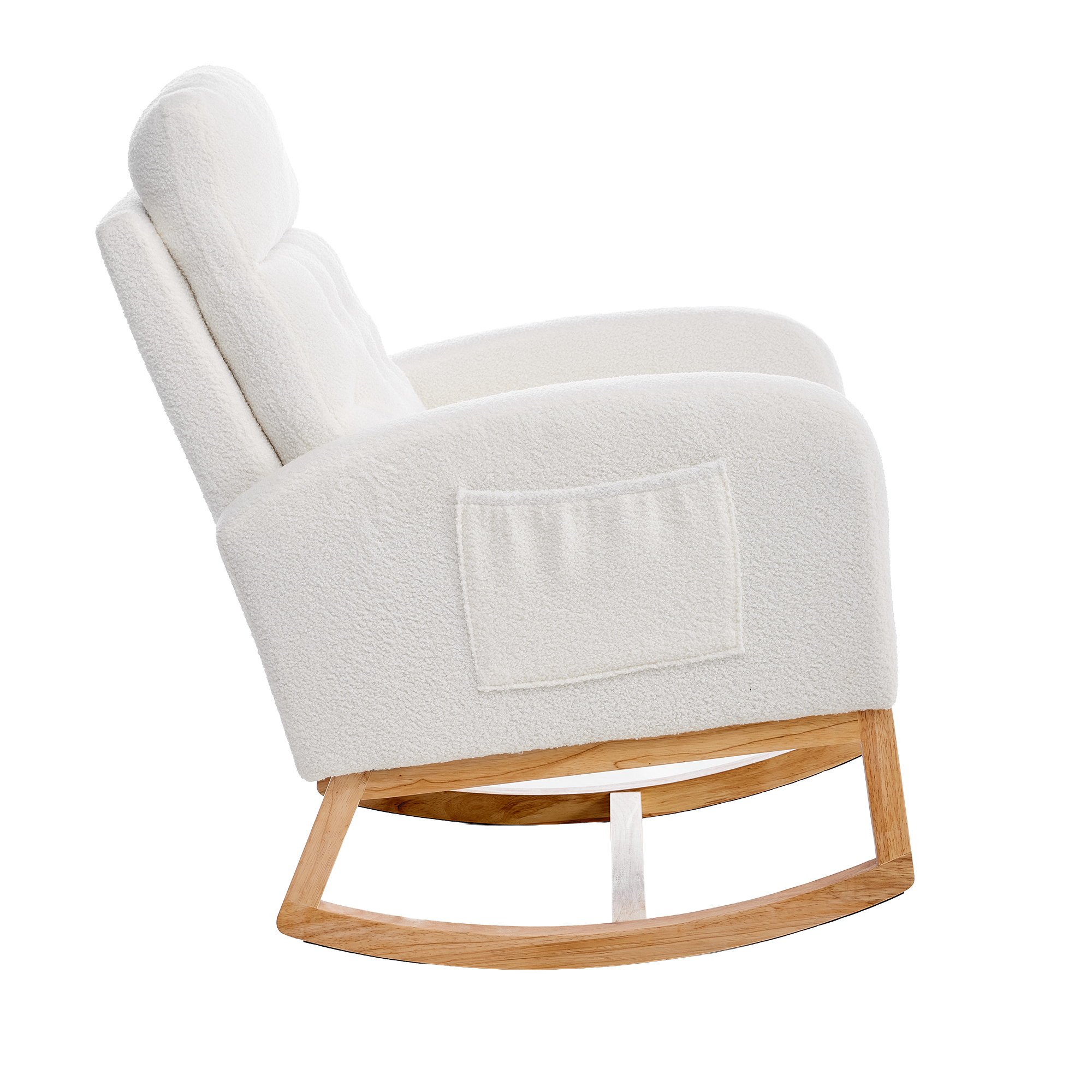 Détail du fauteuil à bascule