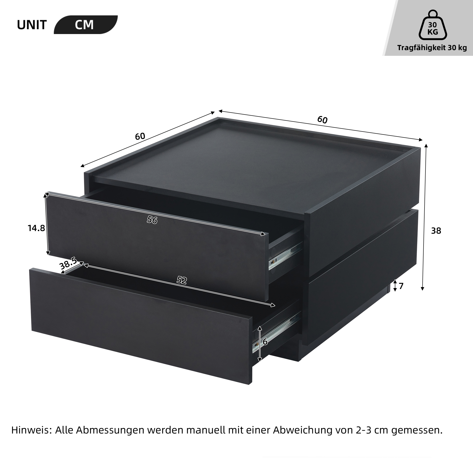 Dimensions du table basse