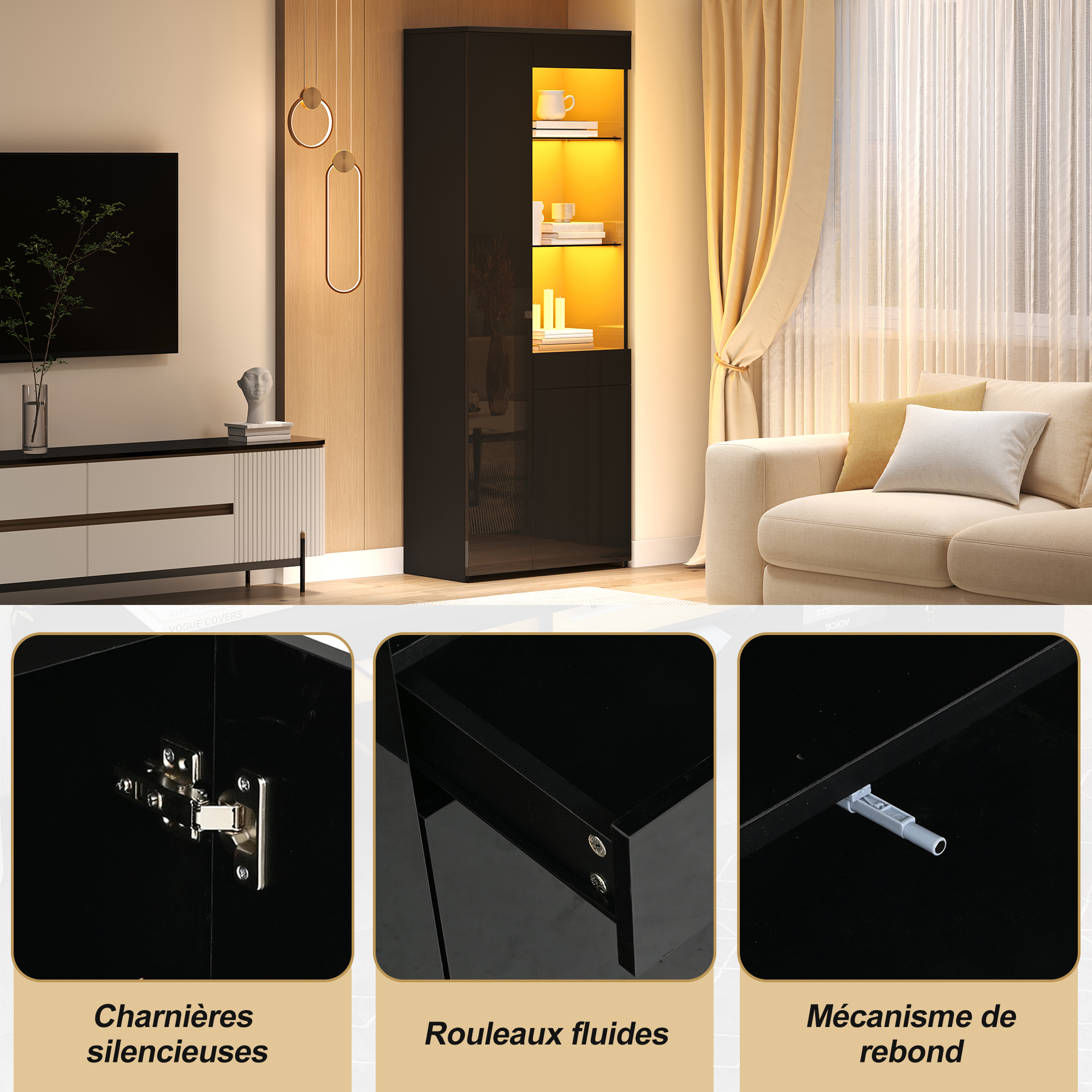 Présentation du vitrine
