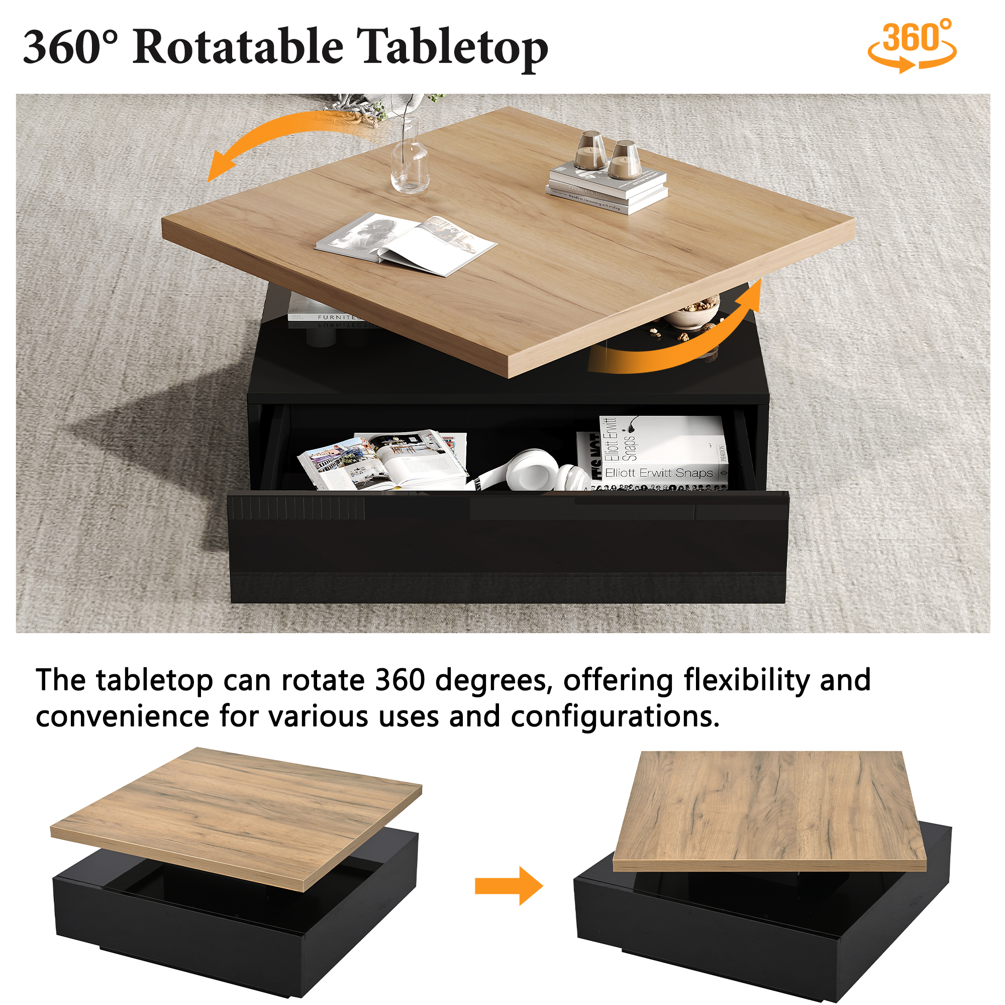 Détail du table d'appoint