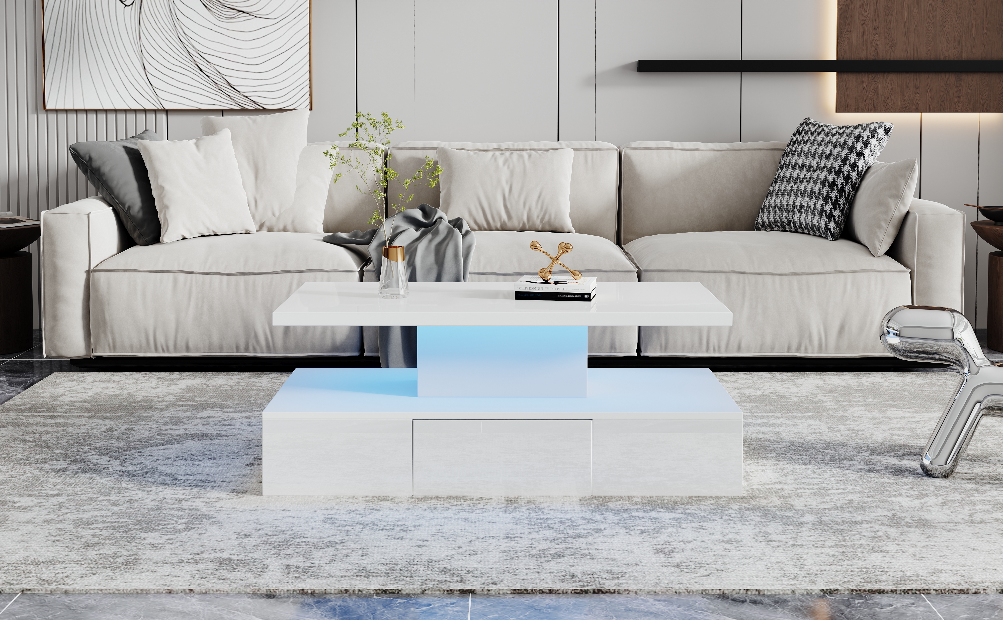 Détail du table basse