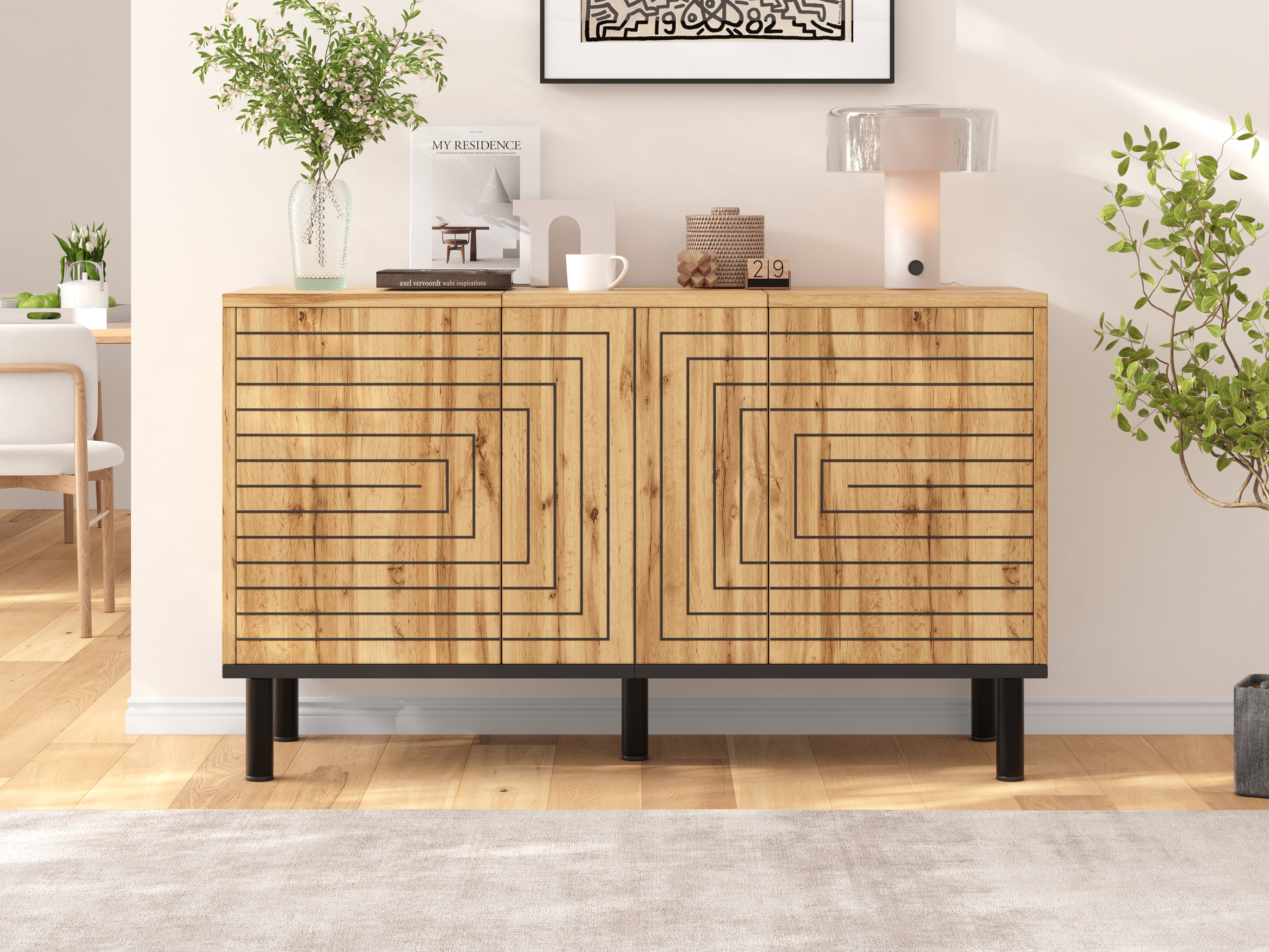 Détail du buffet