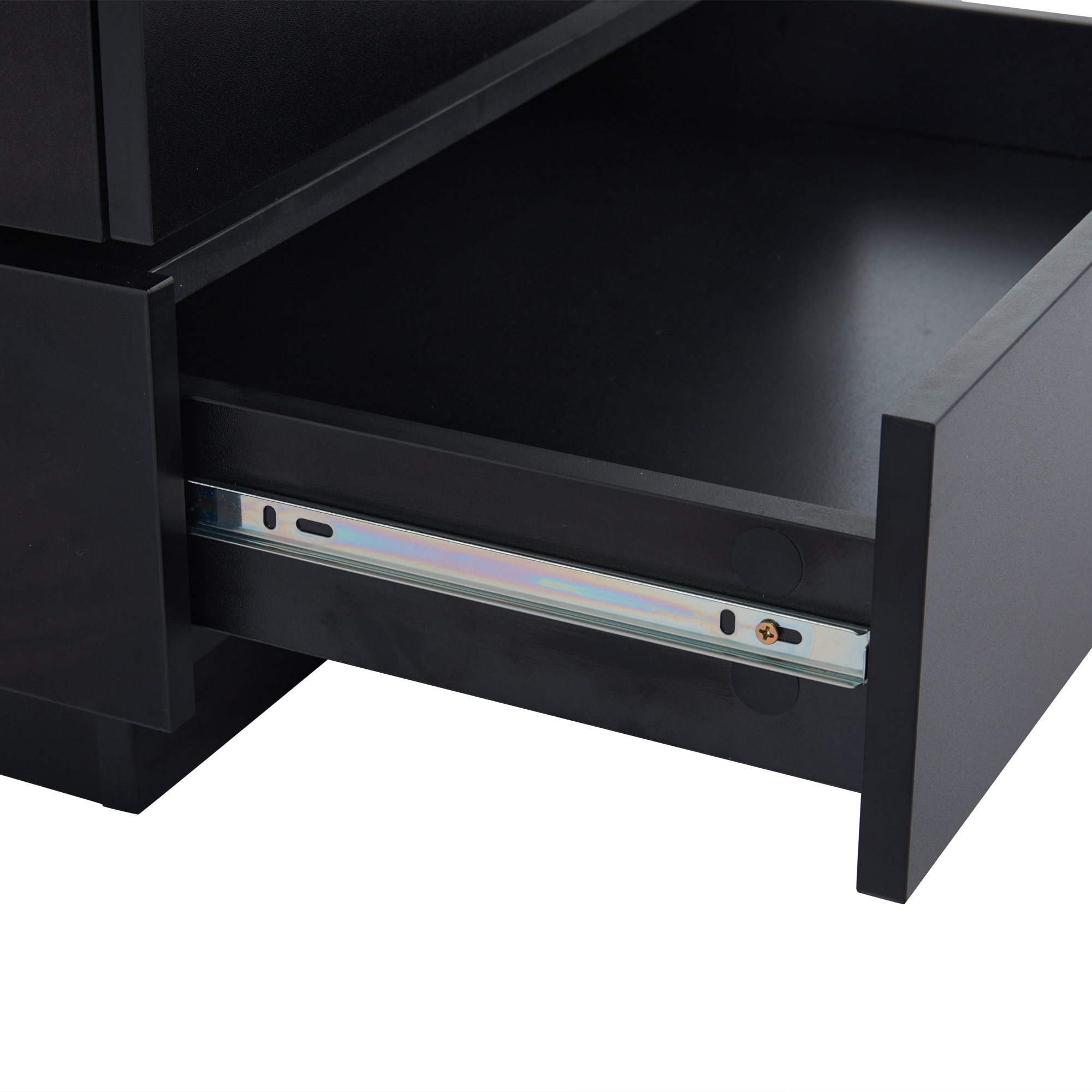 Table basse noire tournante 360° - vue 7