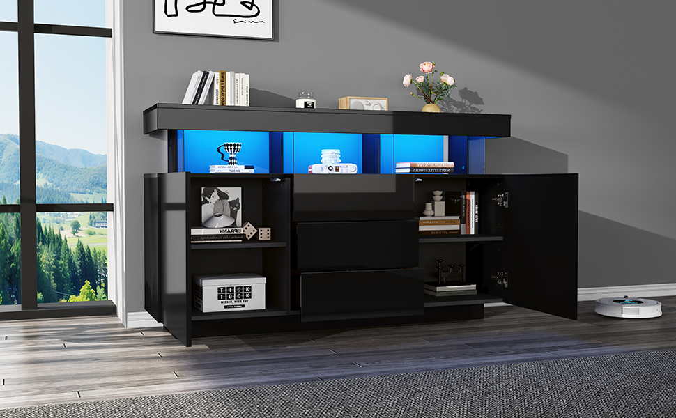 Détail du buffet