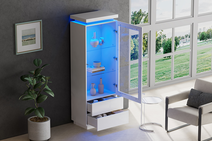 Présentation du vitrine