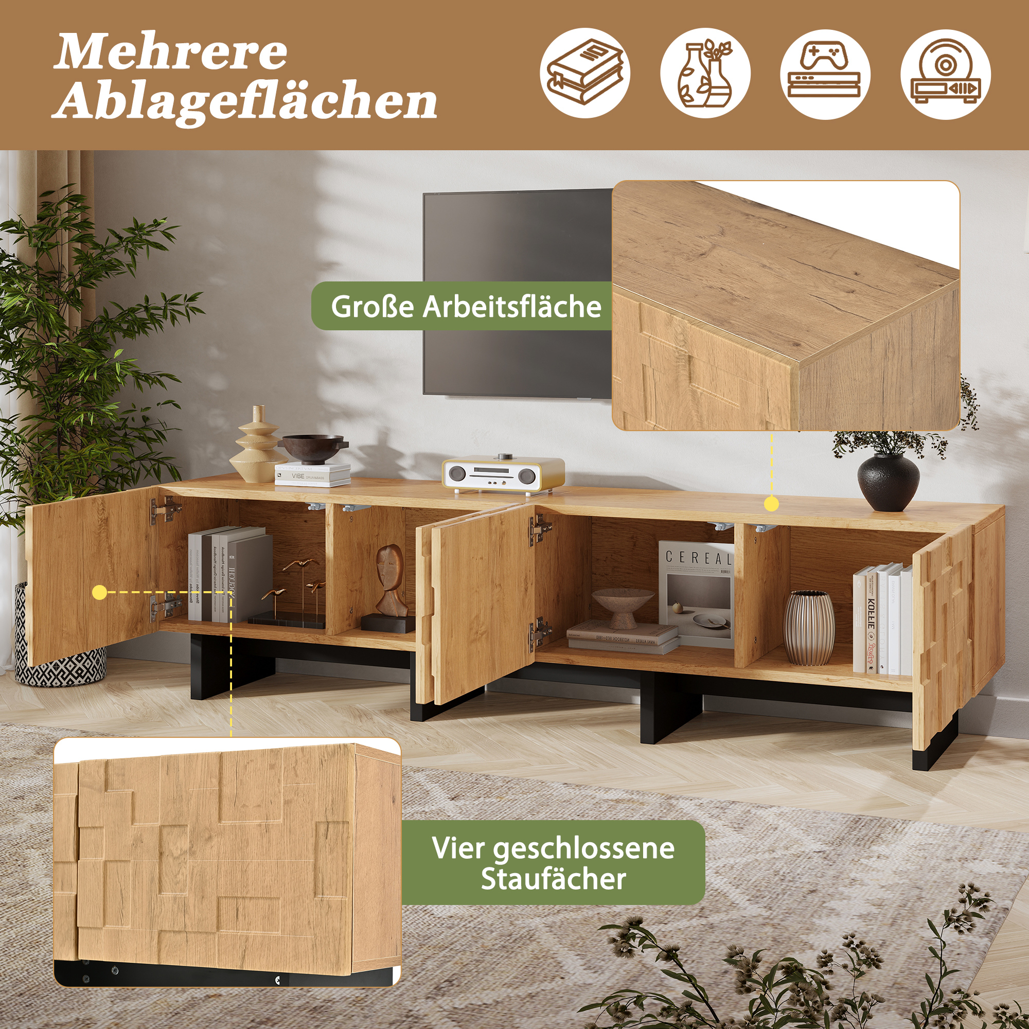 Meuble TV vue 5