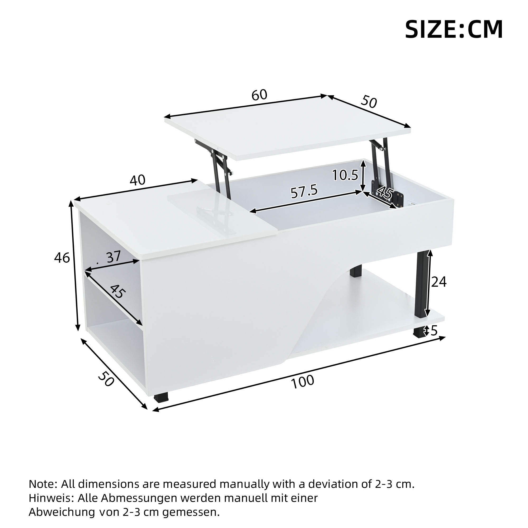 Dimensions du table basse