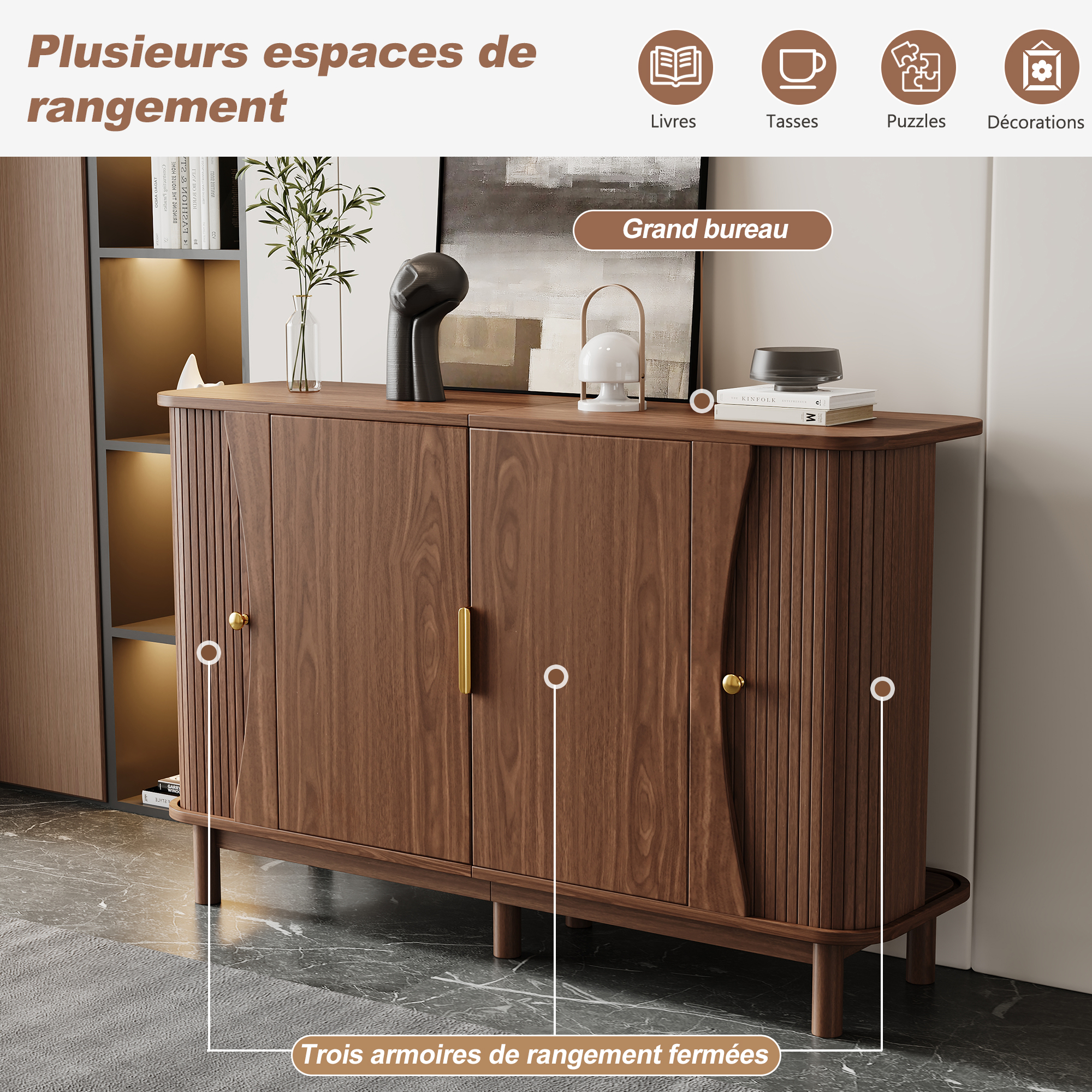 Présentation du buffet