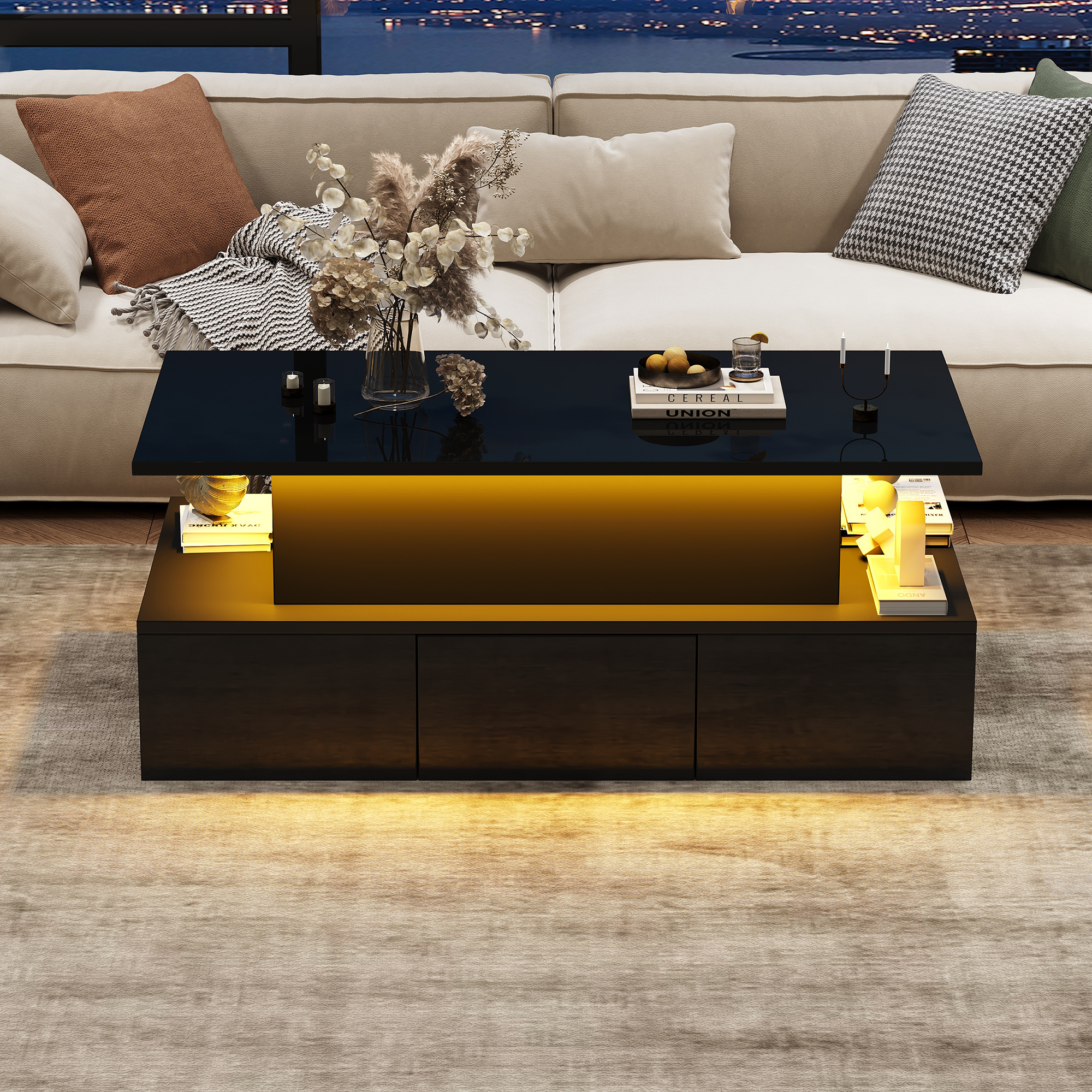 Vue principale du table basse