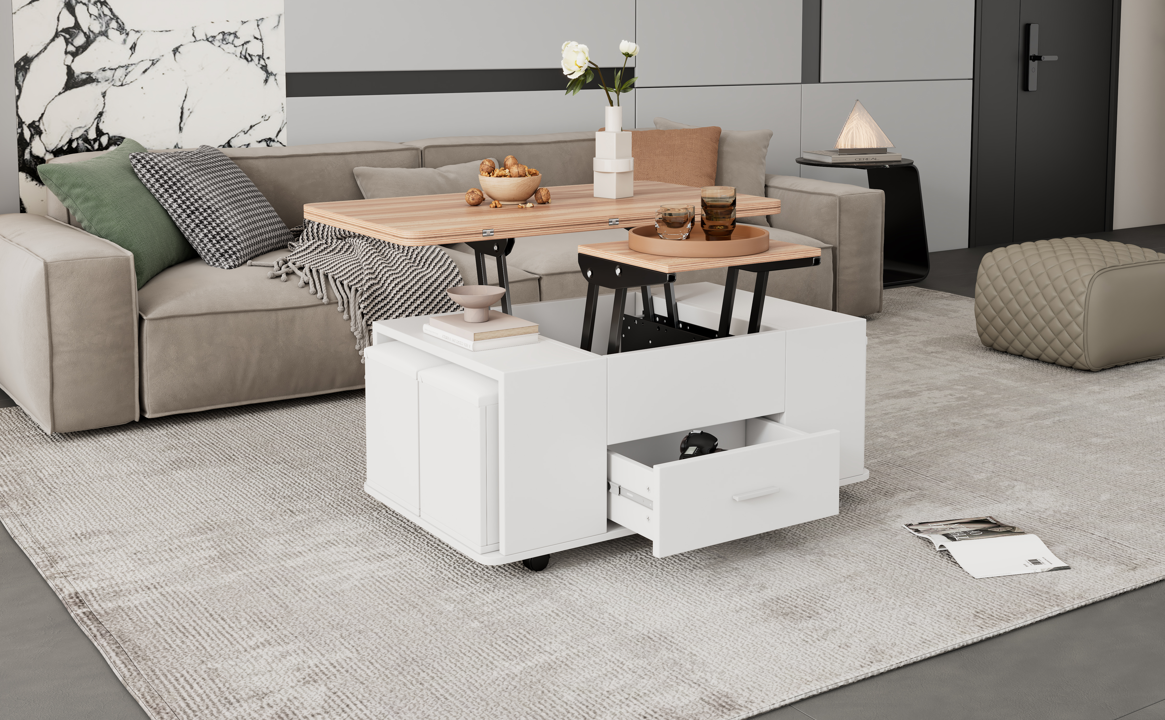 Détail du table basse