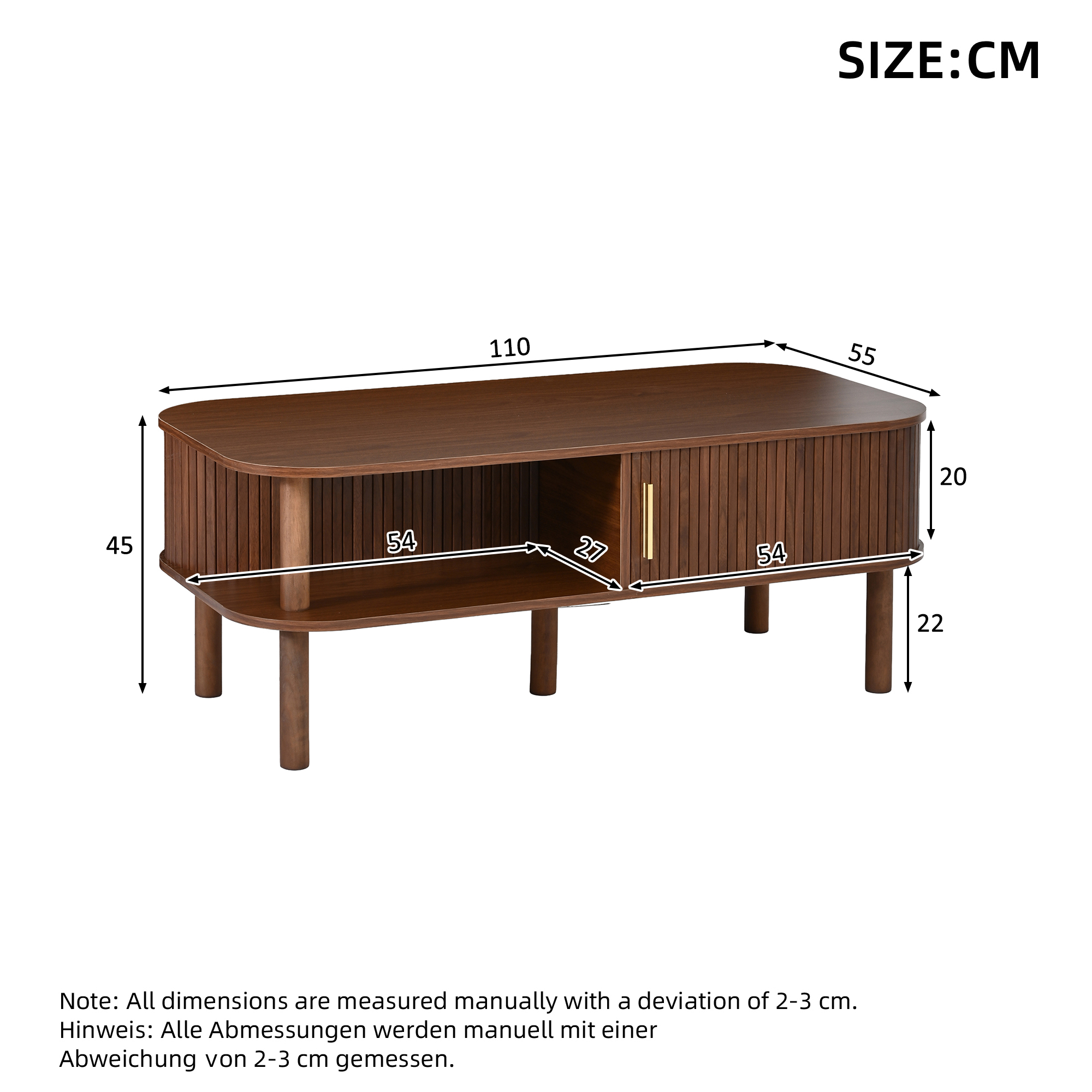 Dimensions du table basse