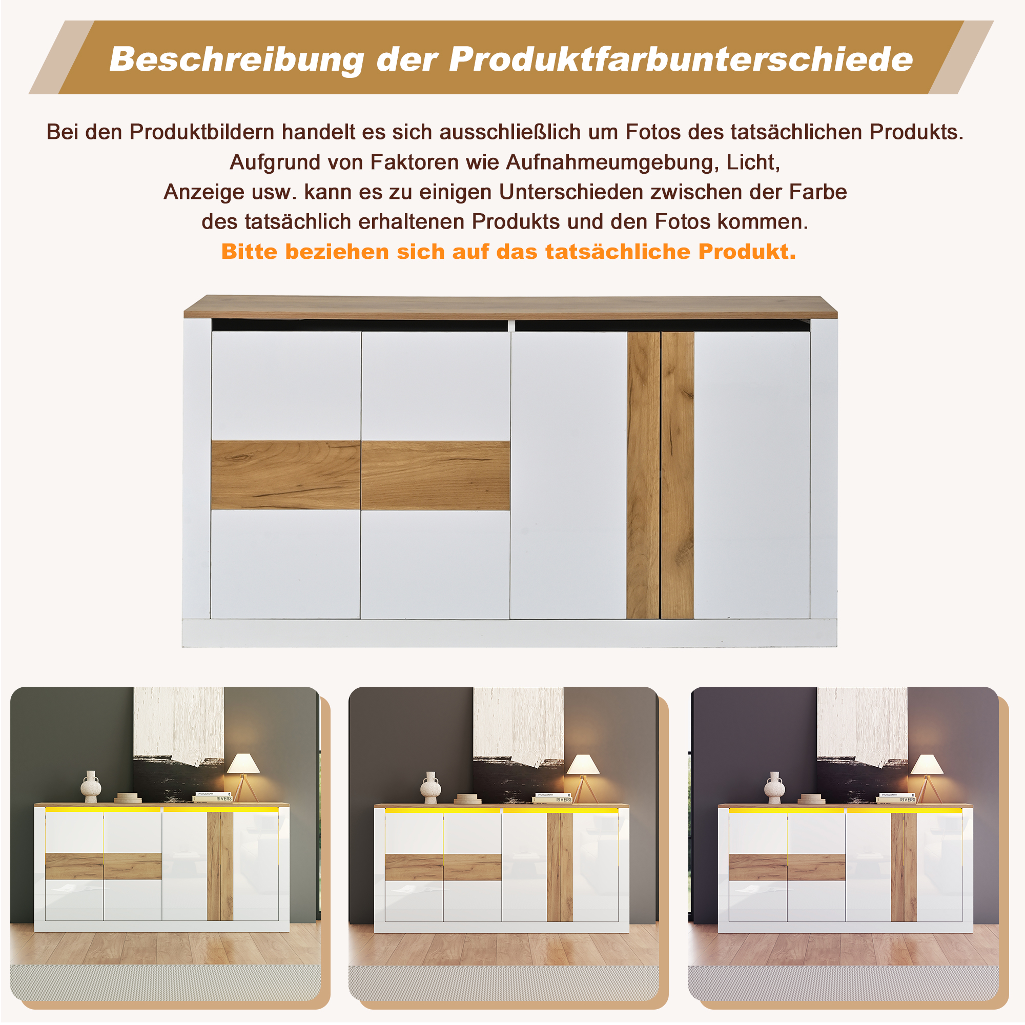 Présentation du buffet